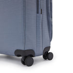 Kipling New Youri Spin M Blue Stone Expandable Wheeled Luggage I7706-6FB