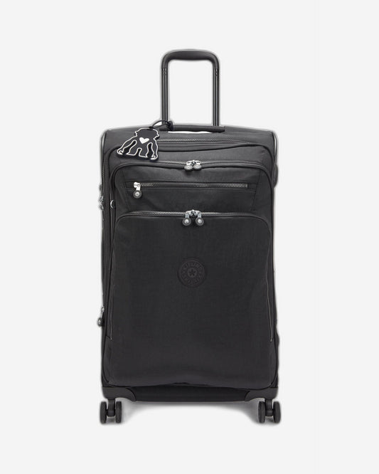 Kipling New Youri Spin M Black Noir Medium Expandable Spinner C2I7706-P39