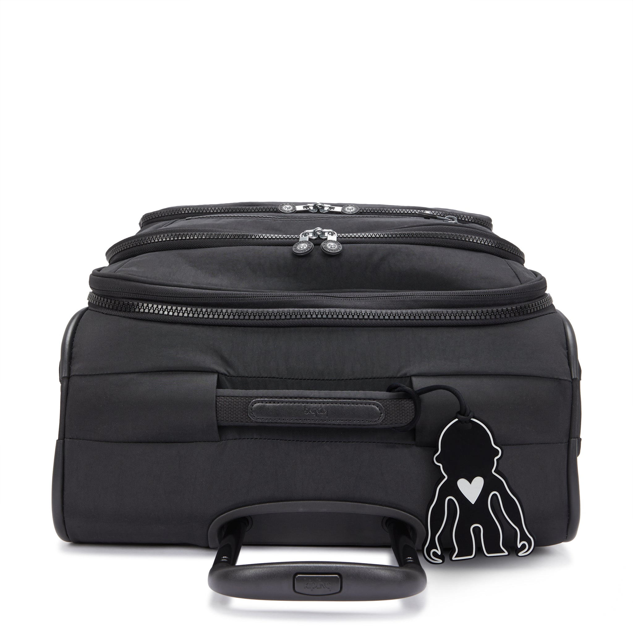 Kipling New Youri Spin M Black Noir Expandable Spinner C2I7706-P39