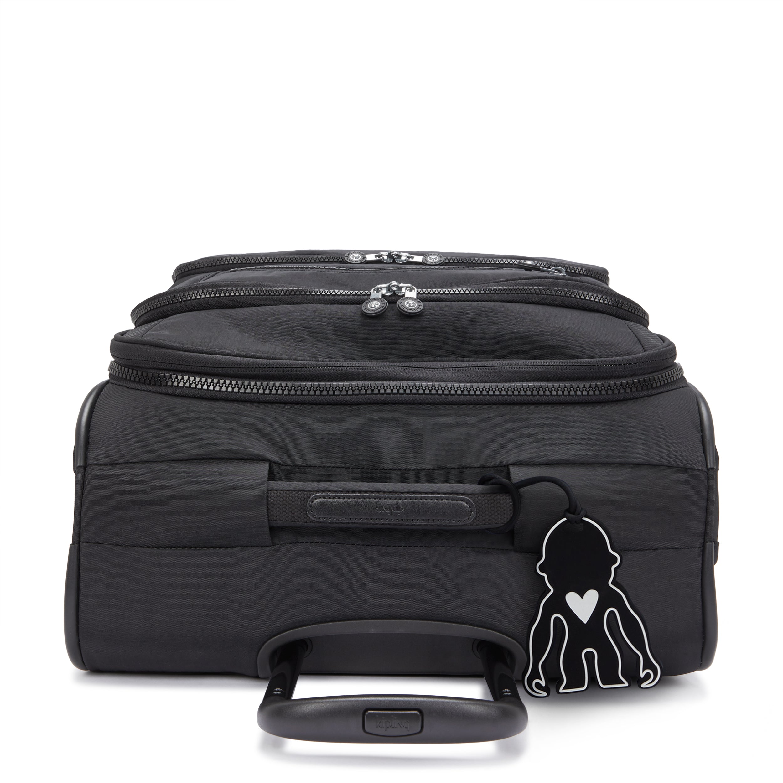 Kipling New Youri Spin M Black Noir Medium Expandable Spinner C2I7706-P39