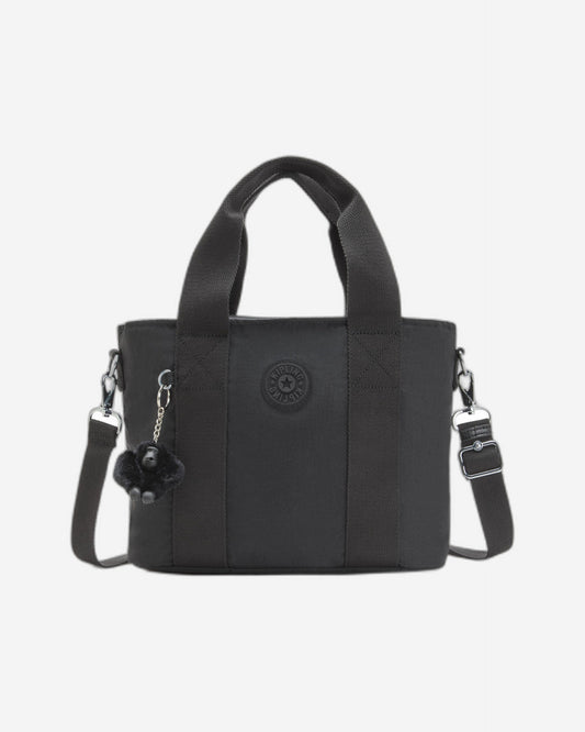 Kipling Minta M Black Noir Medium Tote Bag C2I7725-P39