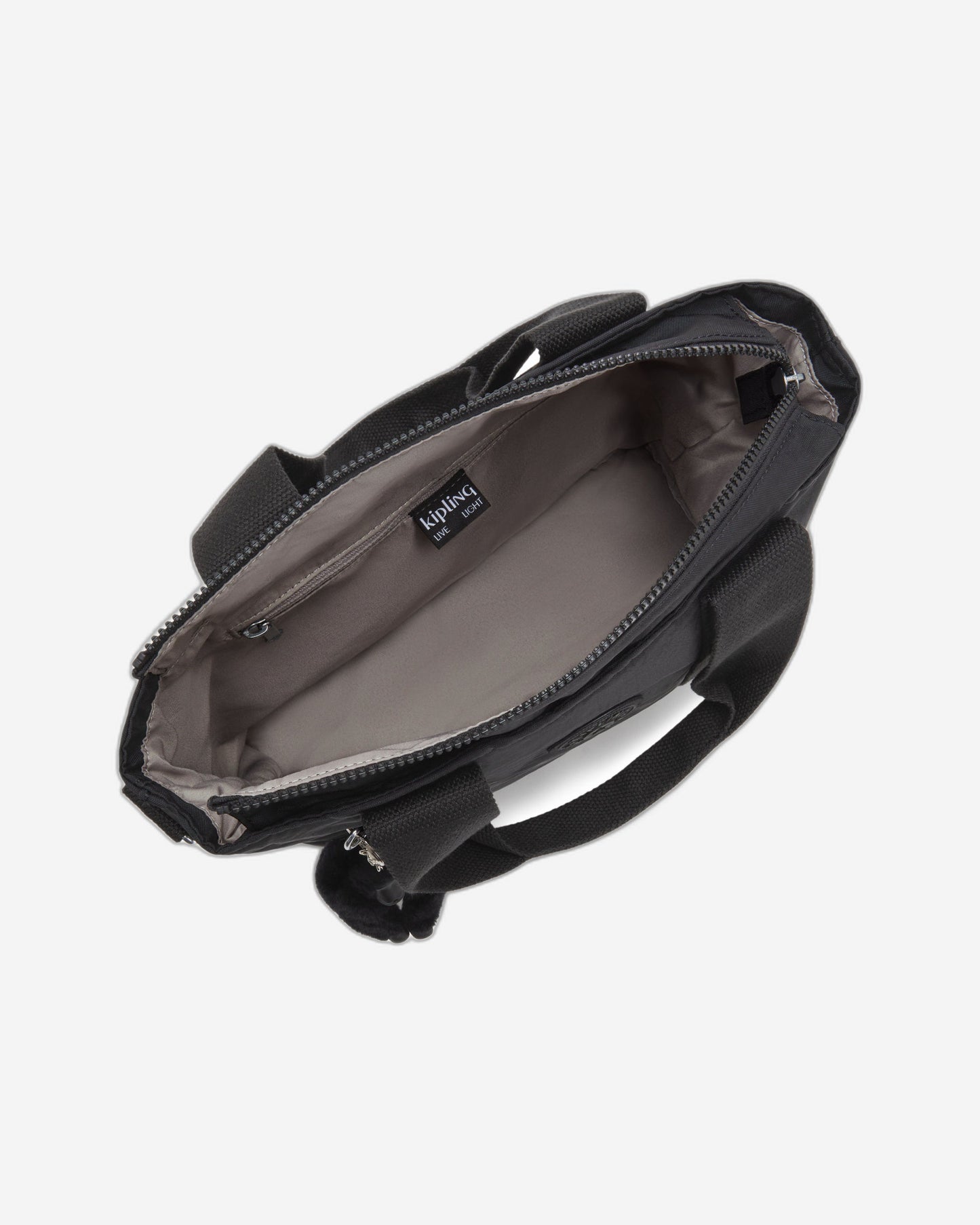 Kipling Minta M Black Noir Medium Tote Bag C2I7725-P39