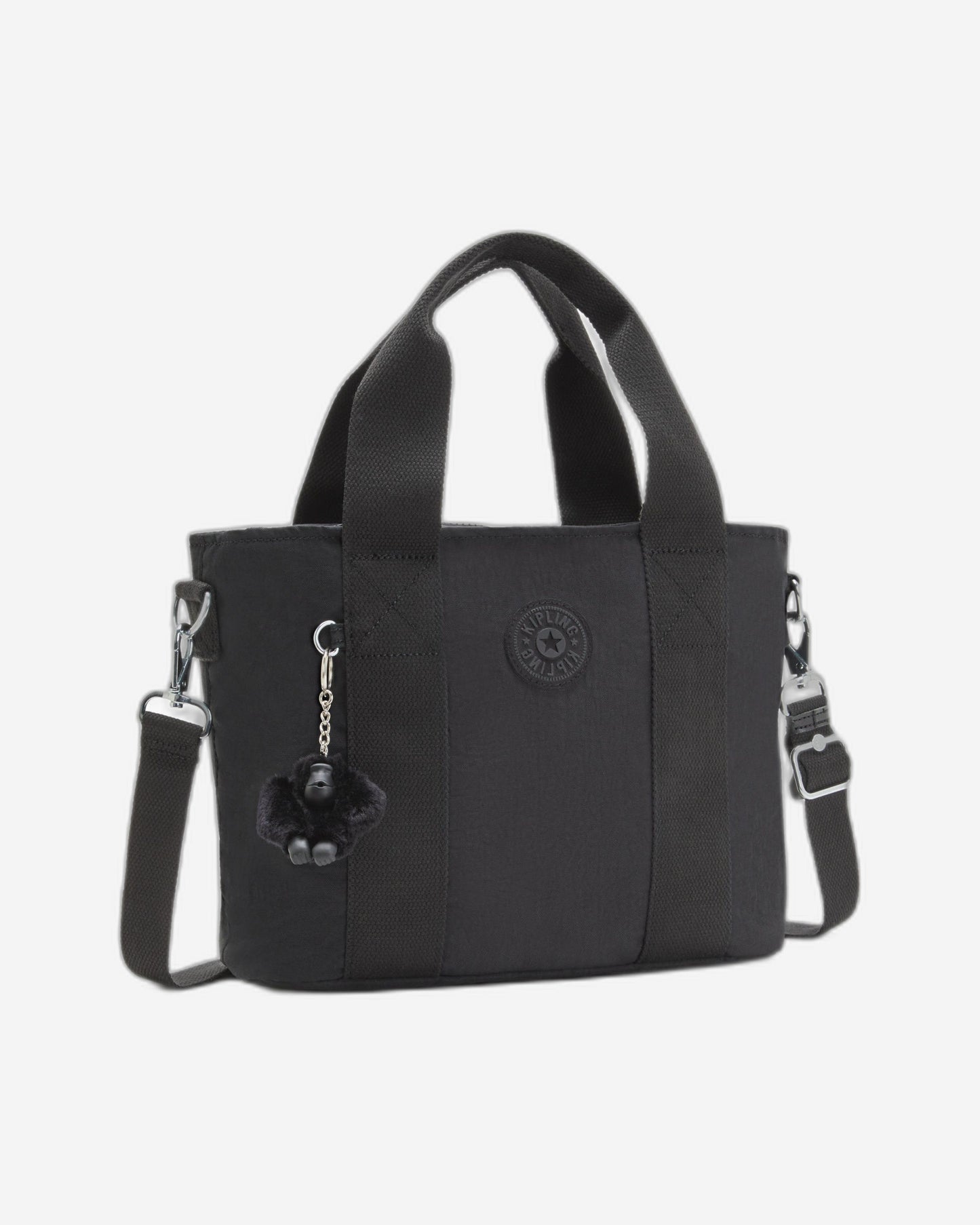 Kipling Minta M Black Noir Medium Tote Bag C2I7725-P39