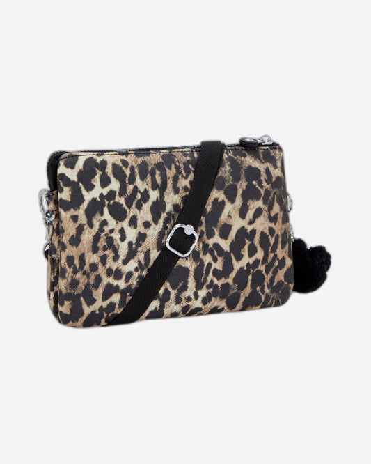 Kipling Riri Wild Leopard Small crossbody (with removable shoulderstrap) I7780-6JP