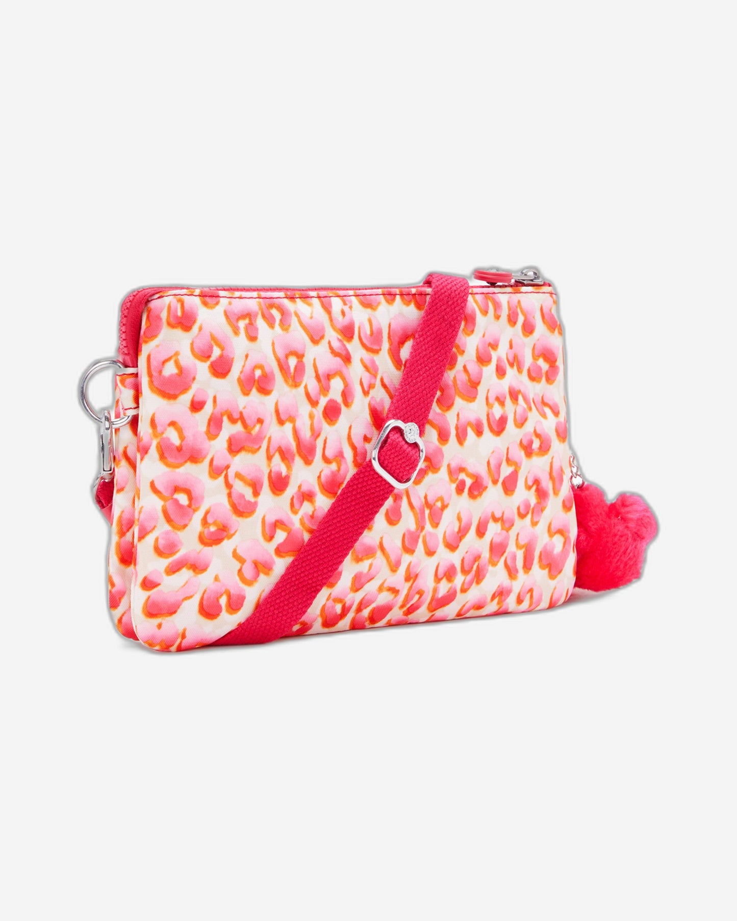 Kipling Riri Latin Cheetah Large Pouch with Crossbody Strap C2I7780-6LX