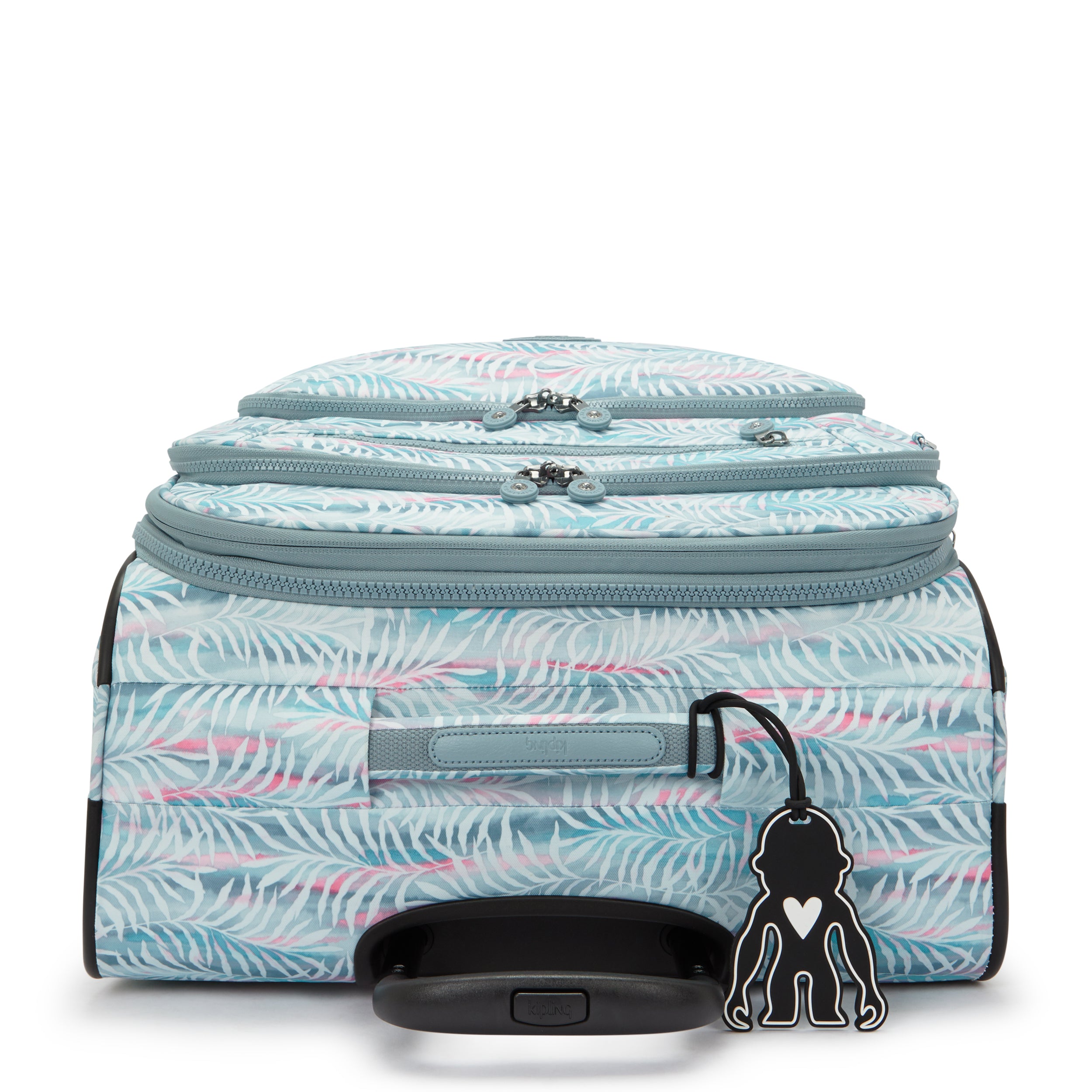 Kipling New Youri Spin M Palmtree Leaves Medium Expandable Wheeled Luggage I7788-3QN
