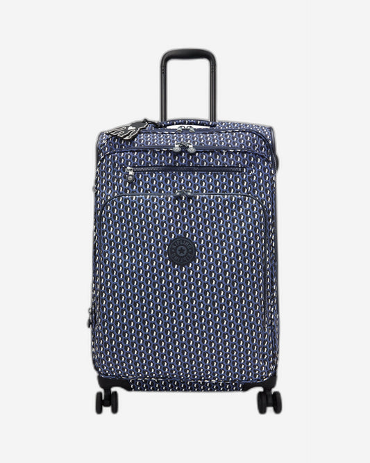 Kipling New Youri Spin M 3D K Blue Medium Expandable Spinner I7788-4JS