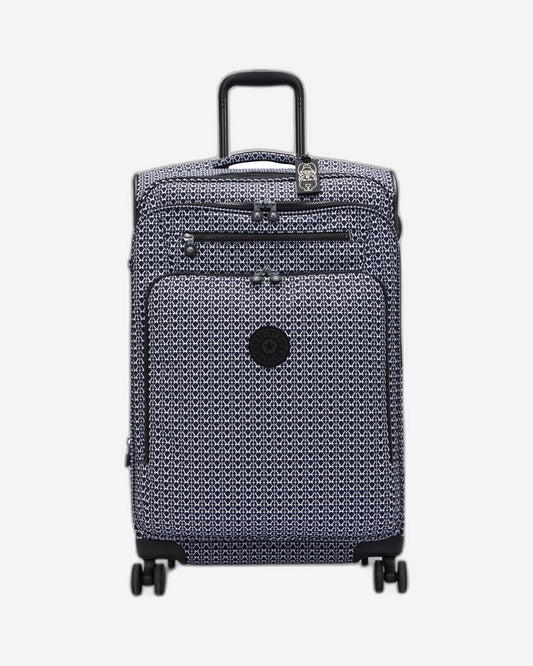 Kipling New Youri Spin M Signature Print Medium Expandable Spinner C2I7788-DD2