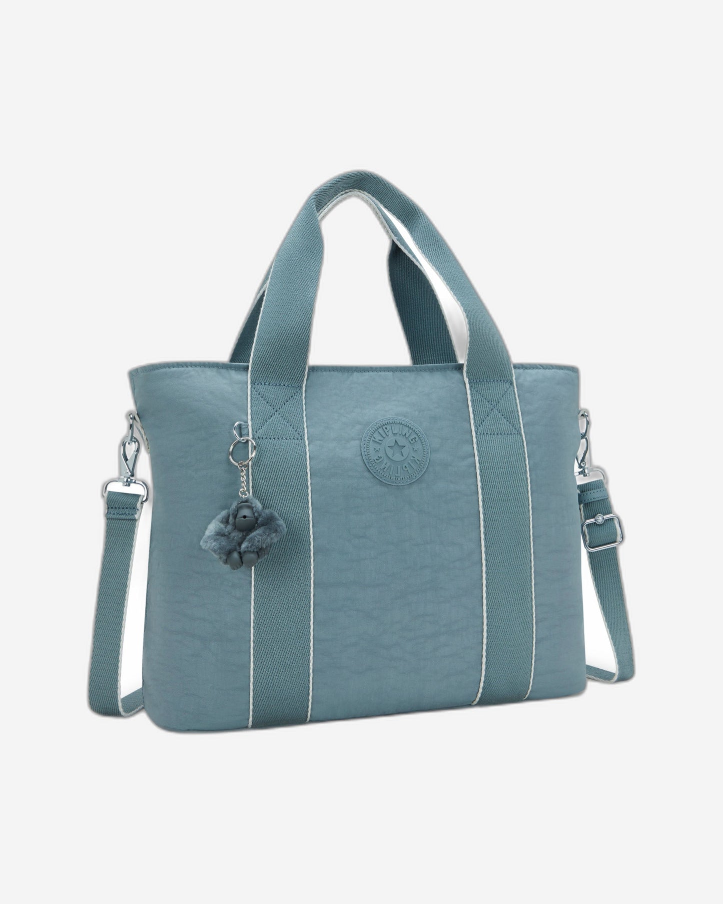 Kipling Minta L Relaxed Grey Large Tote I7807-3NL