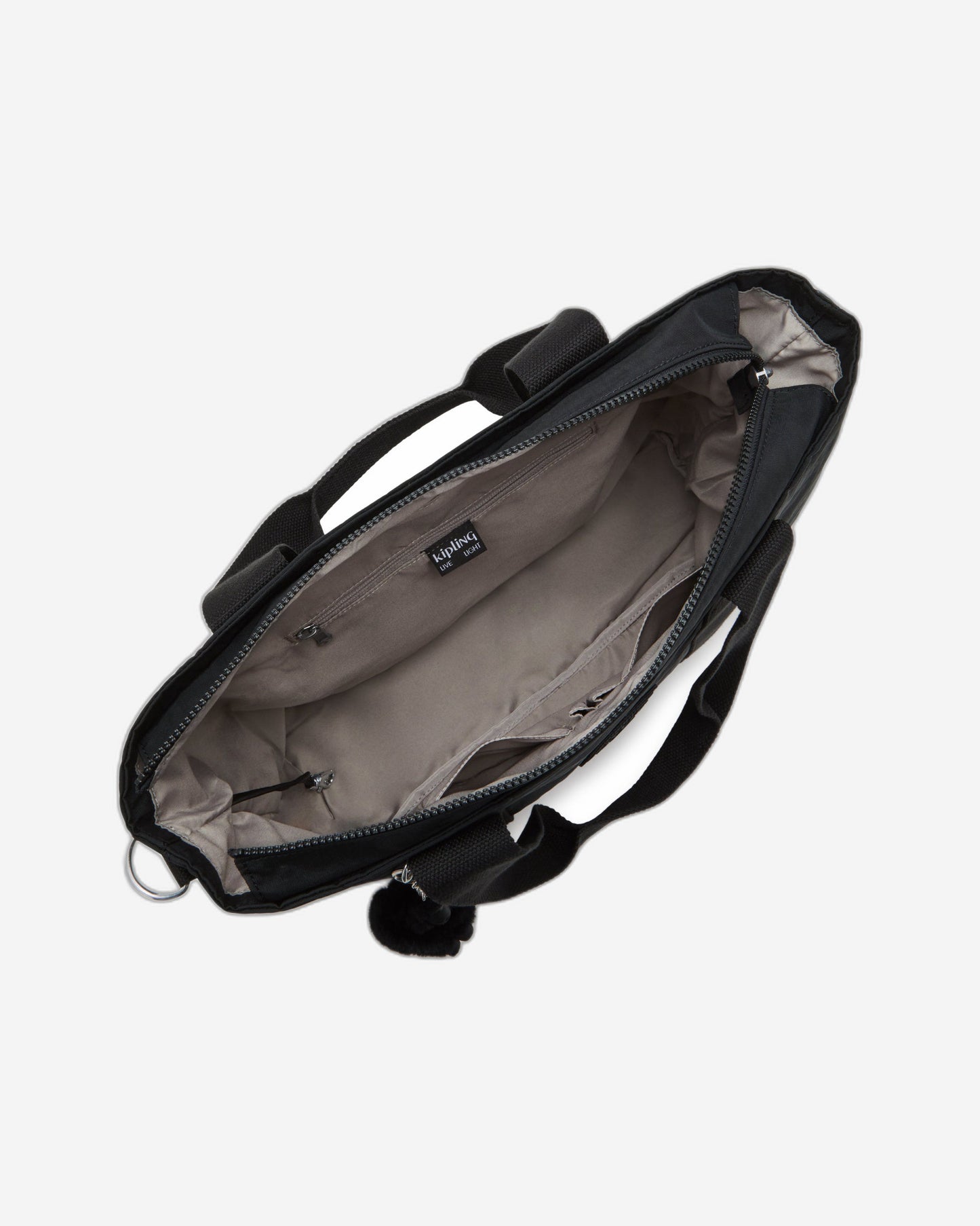 Kipling Minta L Black Noir Large Tote Bag C2I7807-P39