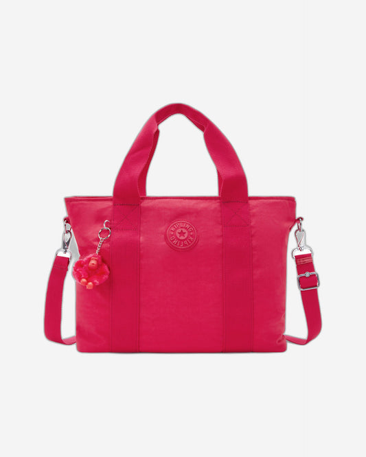 Kipling Minta L Confetti Pink Large Tote Bag C2I7807-T73