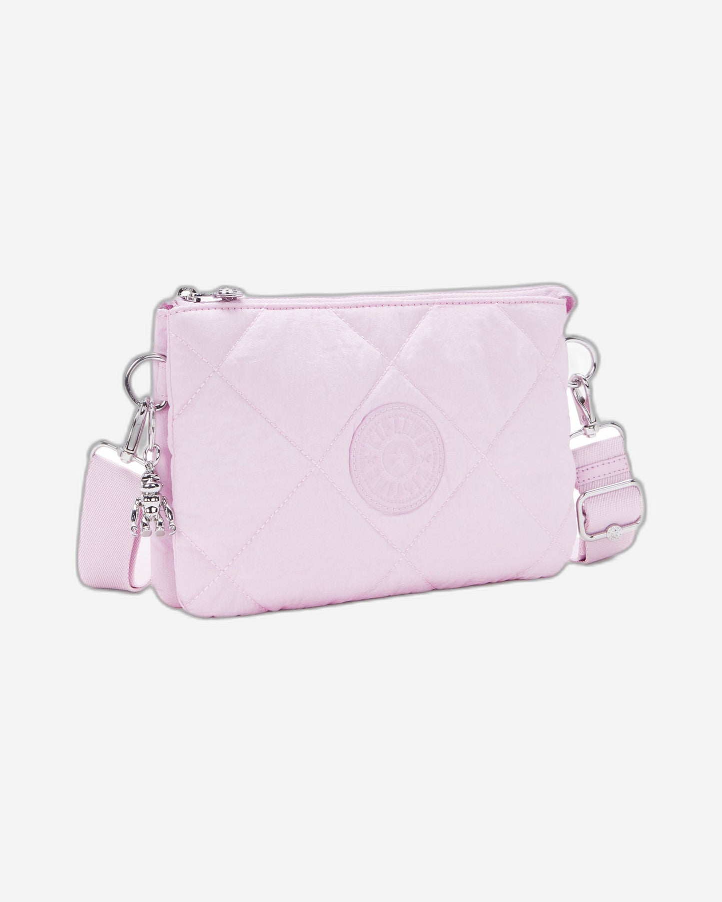 Kipling Riri Blooming P Qlt Large Pouch with Crossbody Strap C2I7824-AQ1
