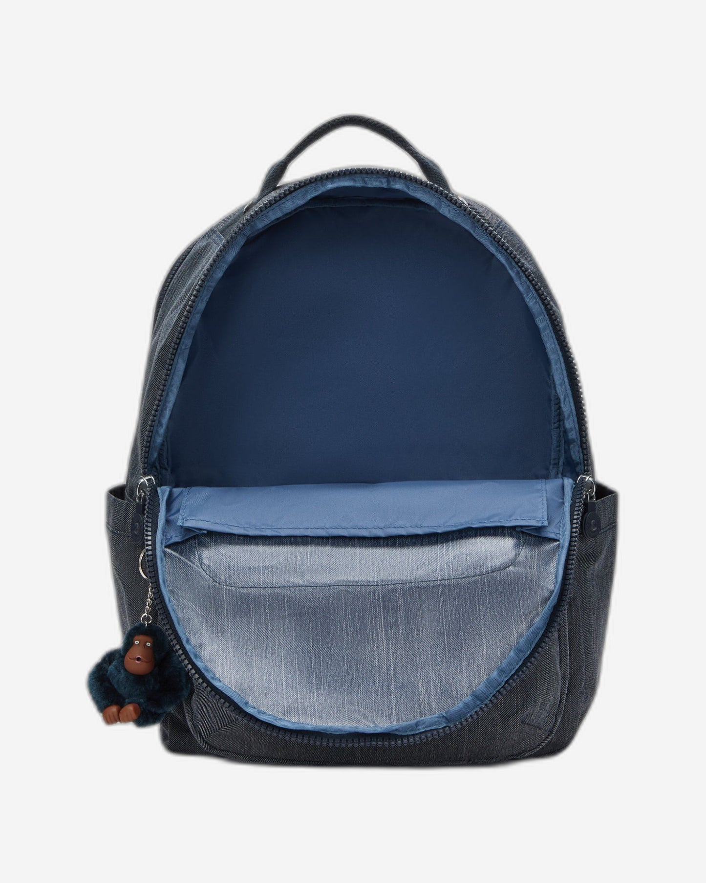 Kipling Seoul College Marine Navy Large Backpack C2I7866-58C