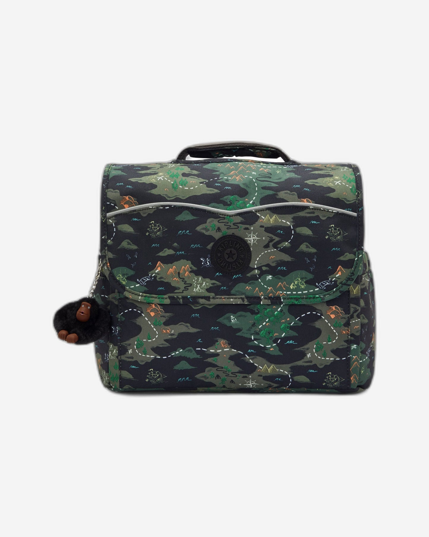 KIPLING Codie S Camo Treasure Small School Bag with Adjustable Straps I7910-3PB