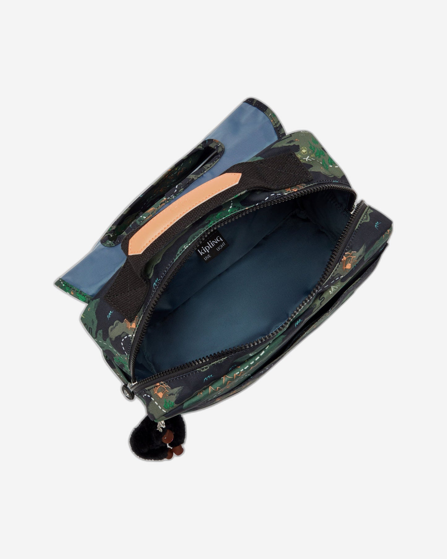 KIPLING Codie S Camo Treasure Small School Bag with Adjustable Straps I7910-3PB