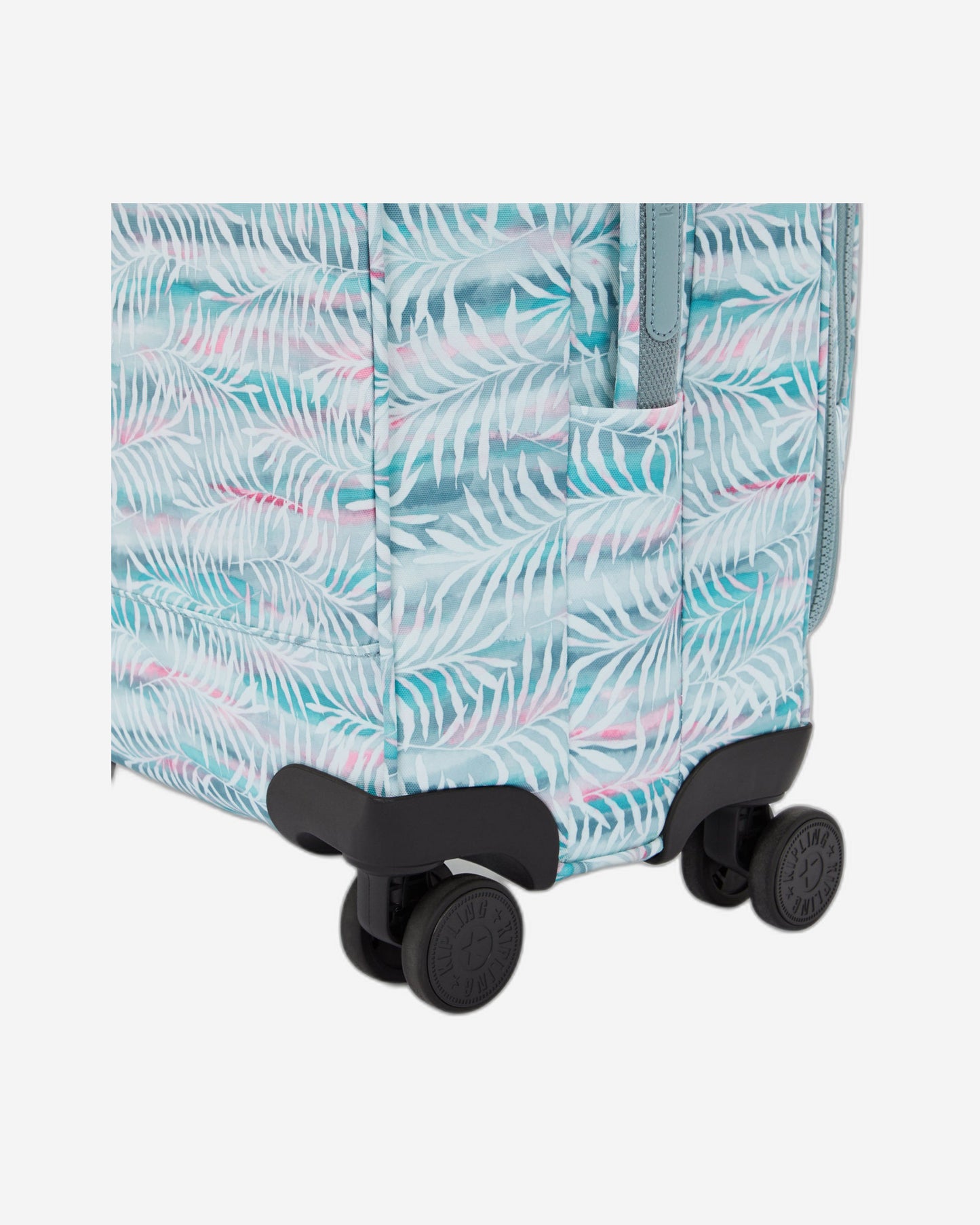 Kipling New Youri Spin S Palmtree Leaves Small Wheeled Luggage I7916-3QN