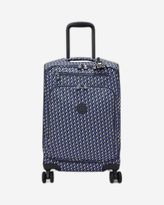 Kipling New Youri Spin S 3D K Blue Small Cabin Spinner I7916-4JS