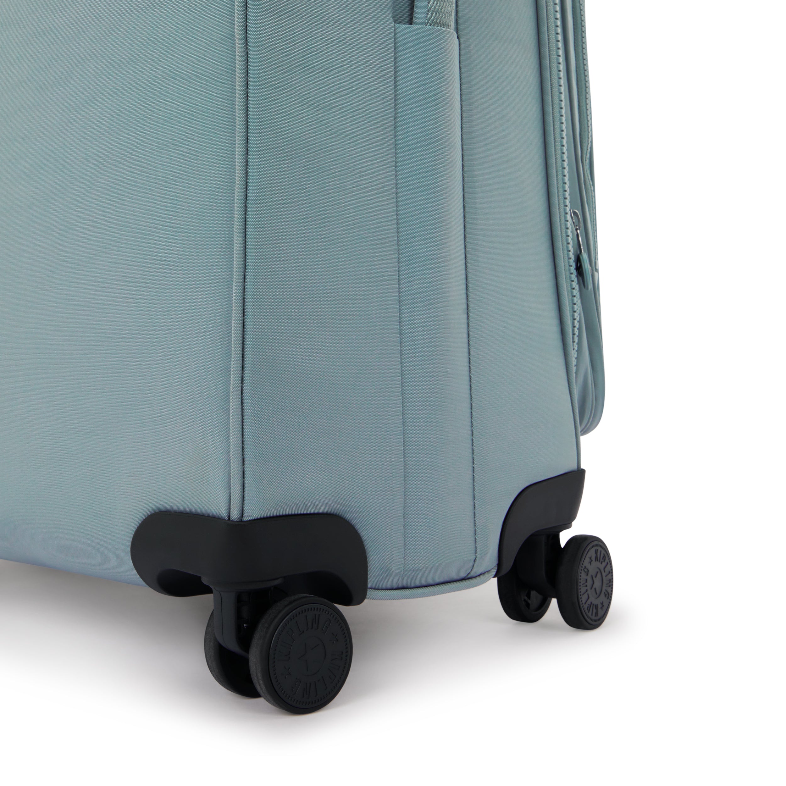 Kipling New Youri Spin L Relaxed Grey Large Expandable Wheeled Luggage I7930-3NL