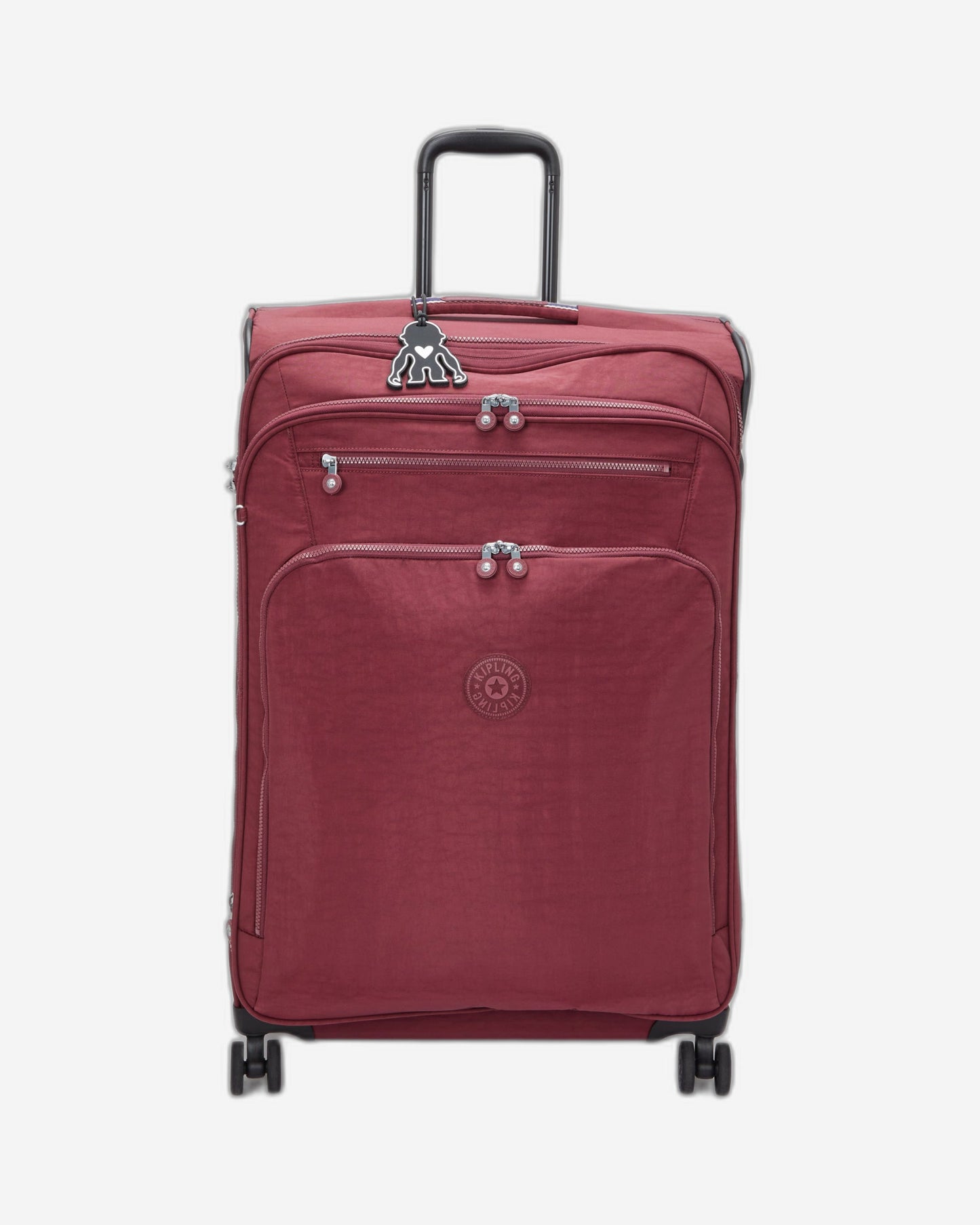 Kipling New Youri Spin L Lounge Wine Large expandable wheeled luggage I7930-5FW