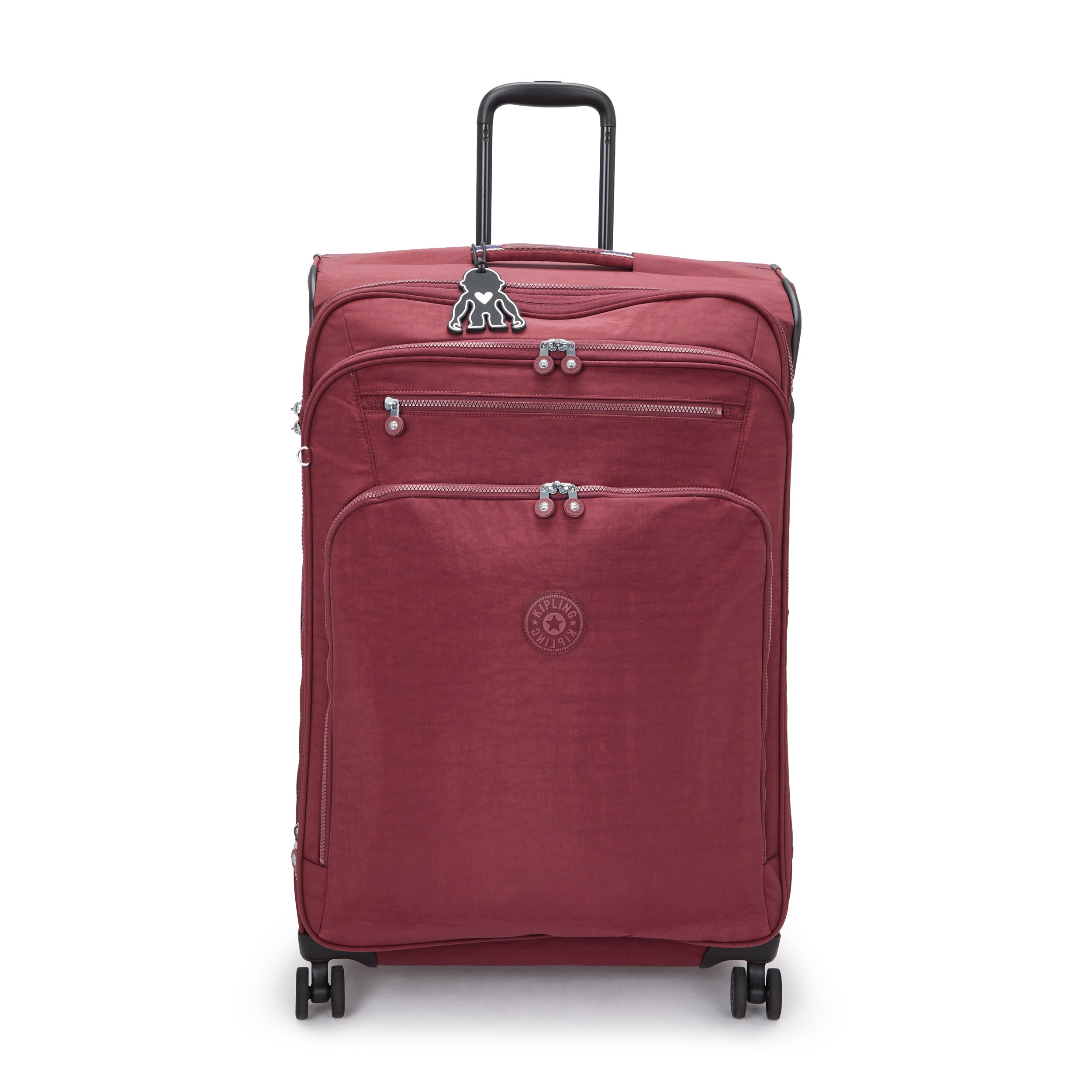 Kipling New Youri Spin L Lounge Wine Large expandable wheeled luggage I7930-5FW