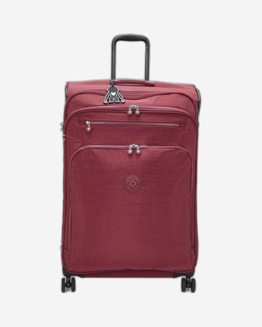 Kipling New Youri Spin L Lounge Wine Large expandable wheeled luggage I7930-5FW