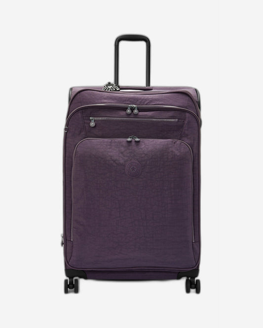 Kipling New Youri Spin L Ultimate Plum Large Expandable Spinner I7930-67U