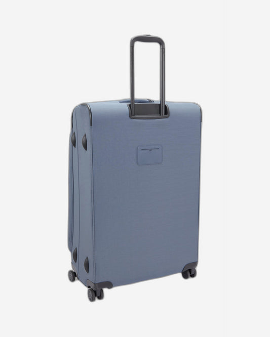 Kipling New Youri Spin L Blue Stone Large expandable wheeled luggage I7930-6FB