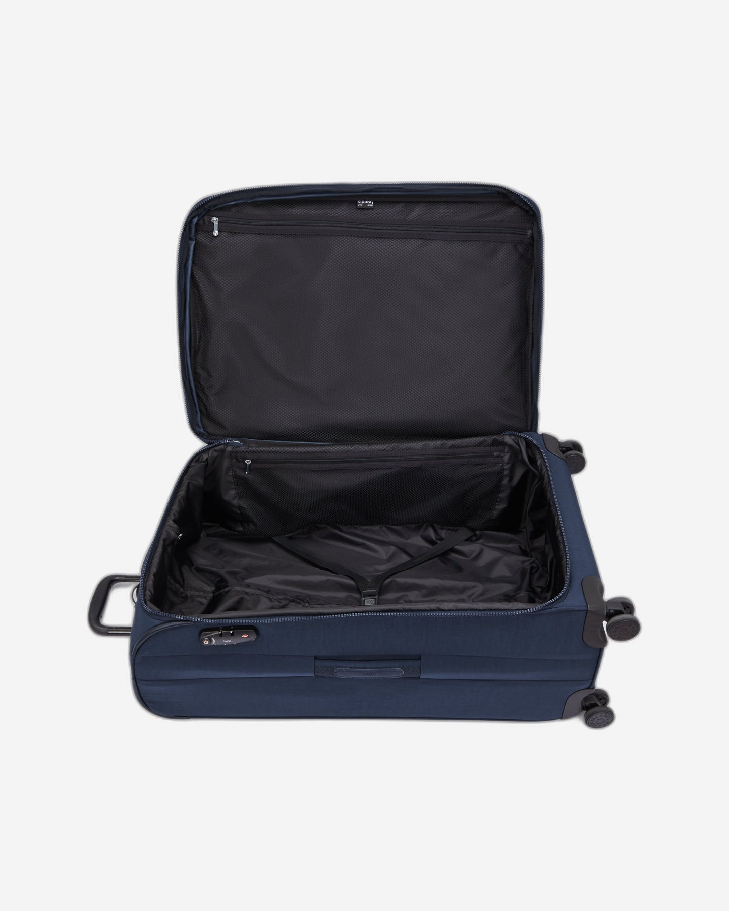 Kipling New Youri Spin Blue Bleu 2 Large Expandable Spinner C2I7930-96V