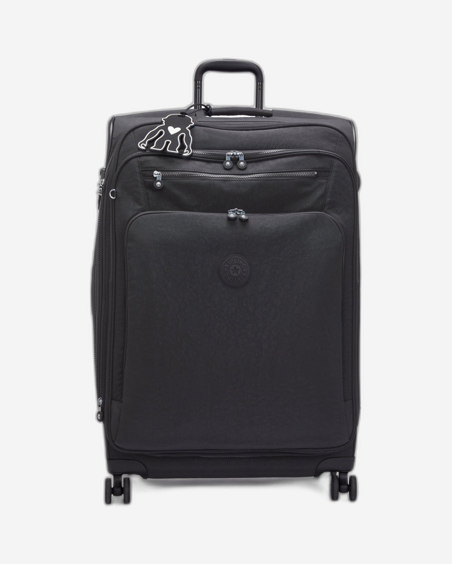 Kipling New Youri Spin Black Noir Large Expandable Spinner C2I7930-P39