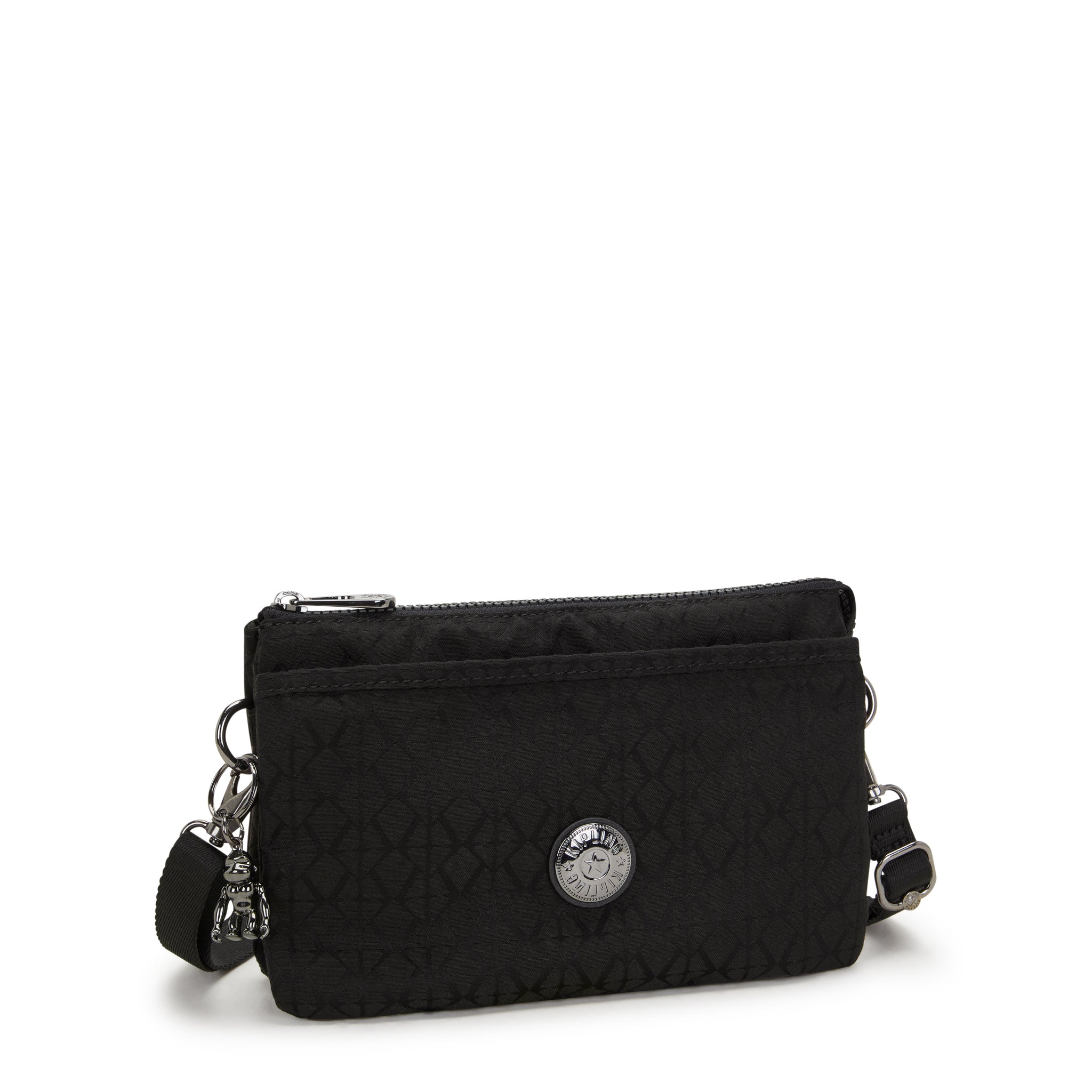 Kipling Riri Black Sign Jq Crossbody Bag I7967-Y12