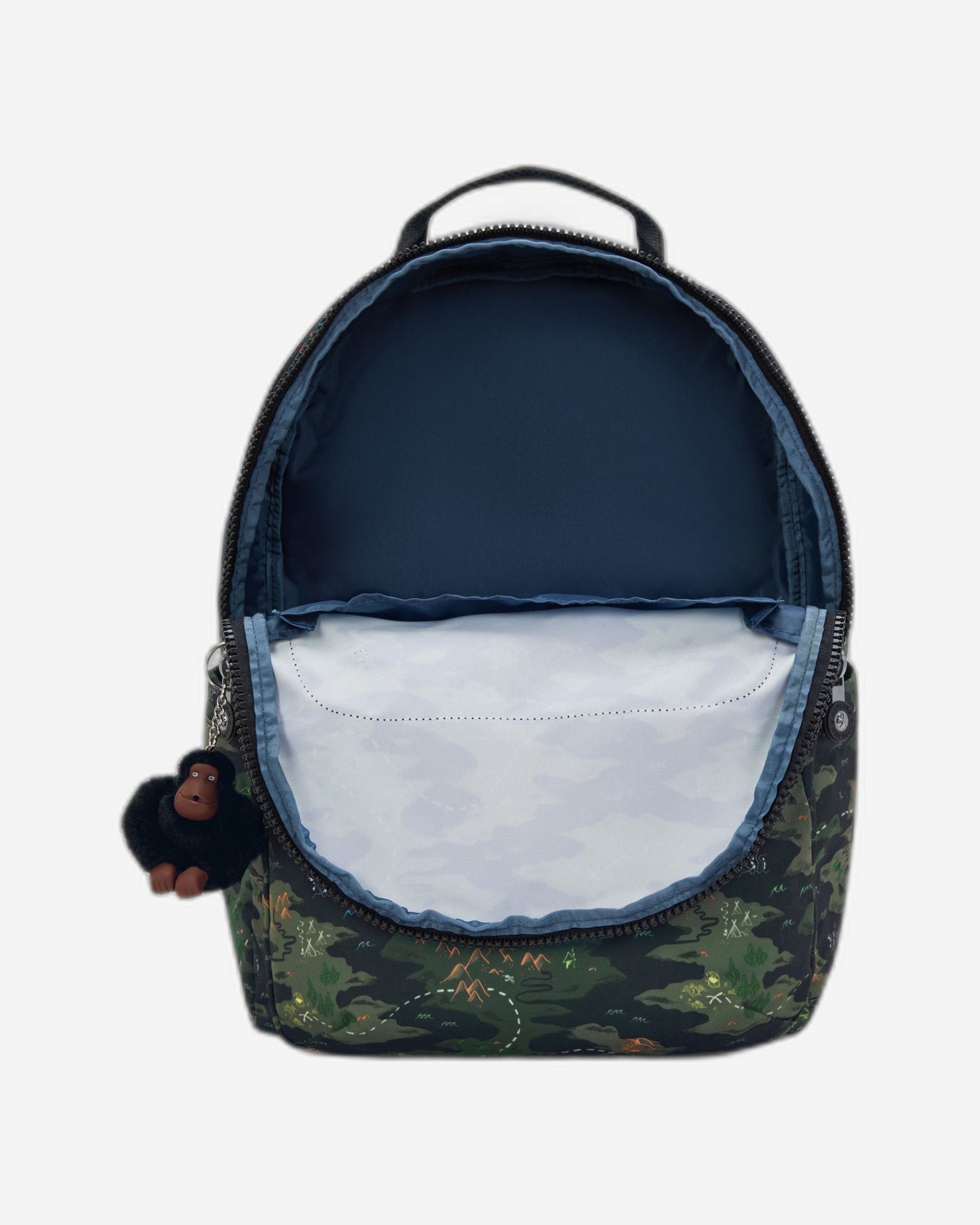 KIPLING Seoul College Camo Treasure Large backpack (with laptop compartment) I7973-3PB