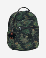 KIPLING Seoul College Camo Treasure Large backpack (with laptop compartment) I7973-3PB