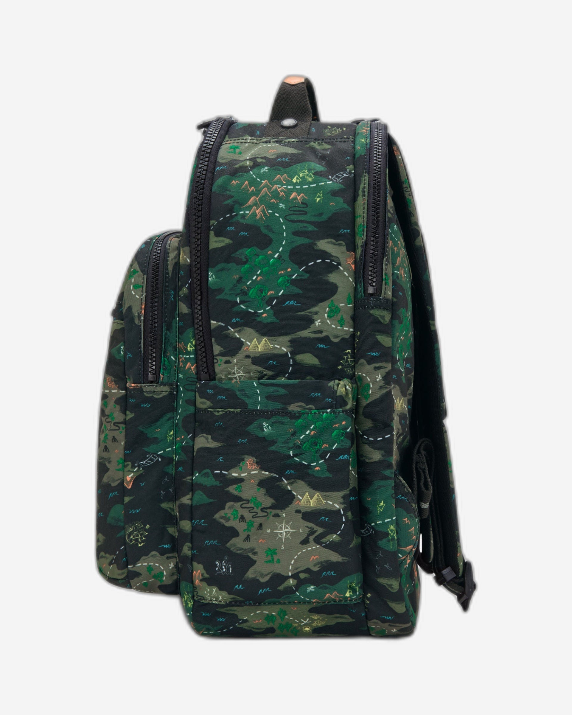 KIPLING Seoul College Camo Treasure Large backpack (with laptop compartment) I7973-3PB