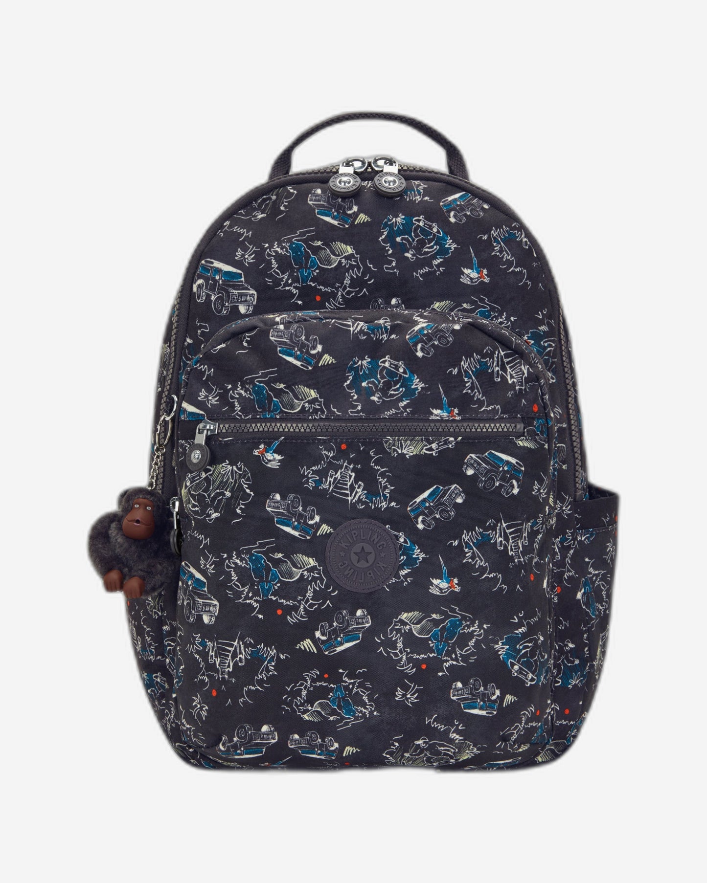 Kipling Seoul College Jungle Fun Race Large Backpack C2I7973-TJ3