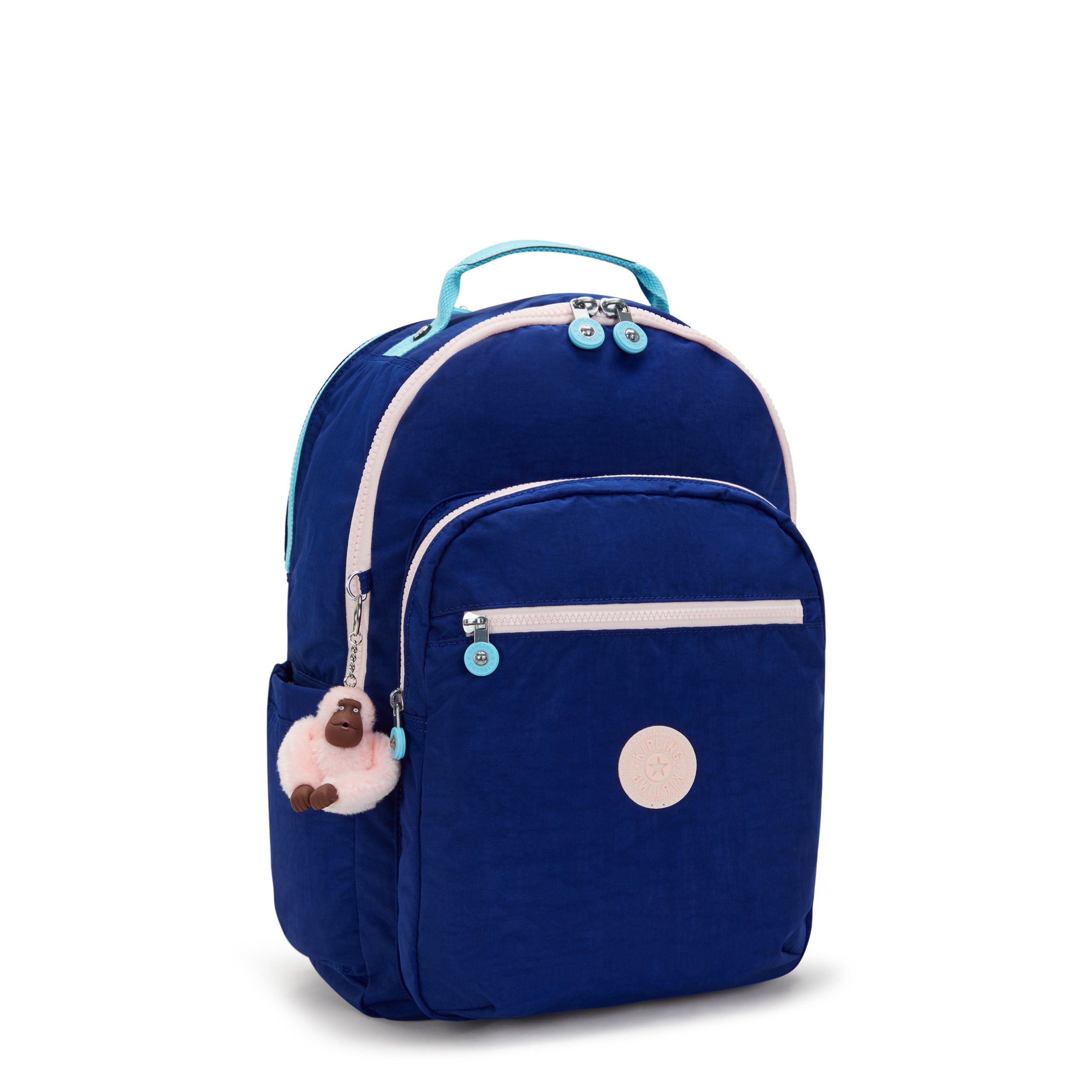 Kipling Seoul College Solar Navy C Large Backpack C2I7974-AF9