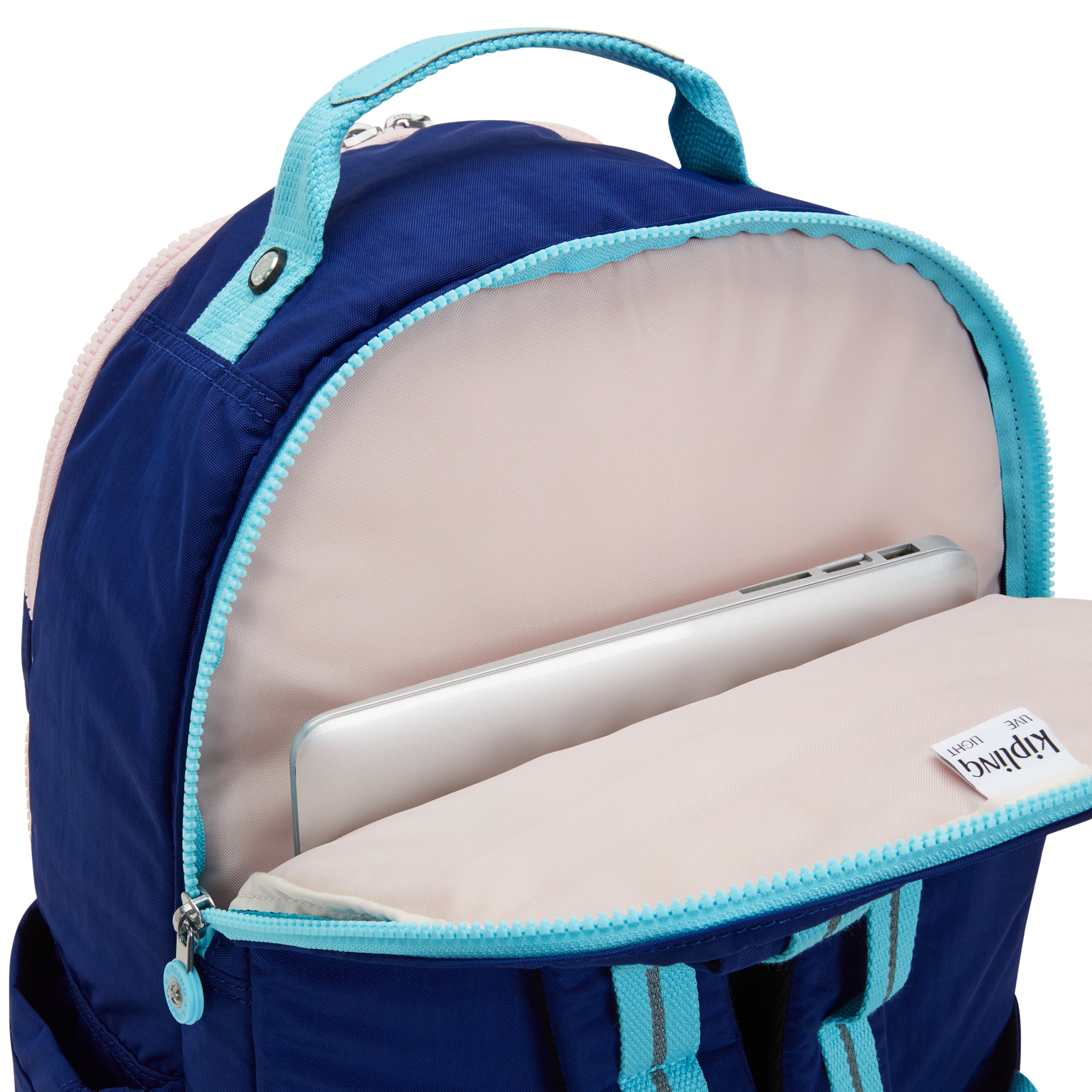 Kipling Seoul College Solar Navy C Large Backpack C2I7974-AF9