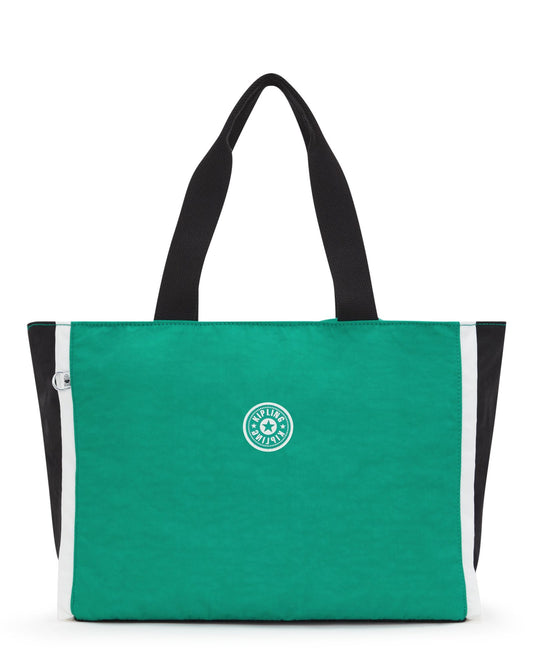 Kipling Nalo Deep G Black Bl Large Tote Bag C2I7988-6NT
