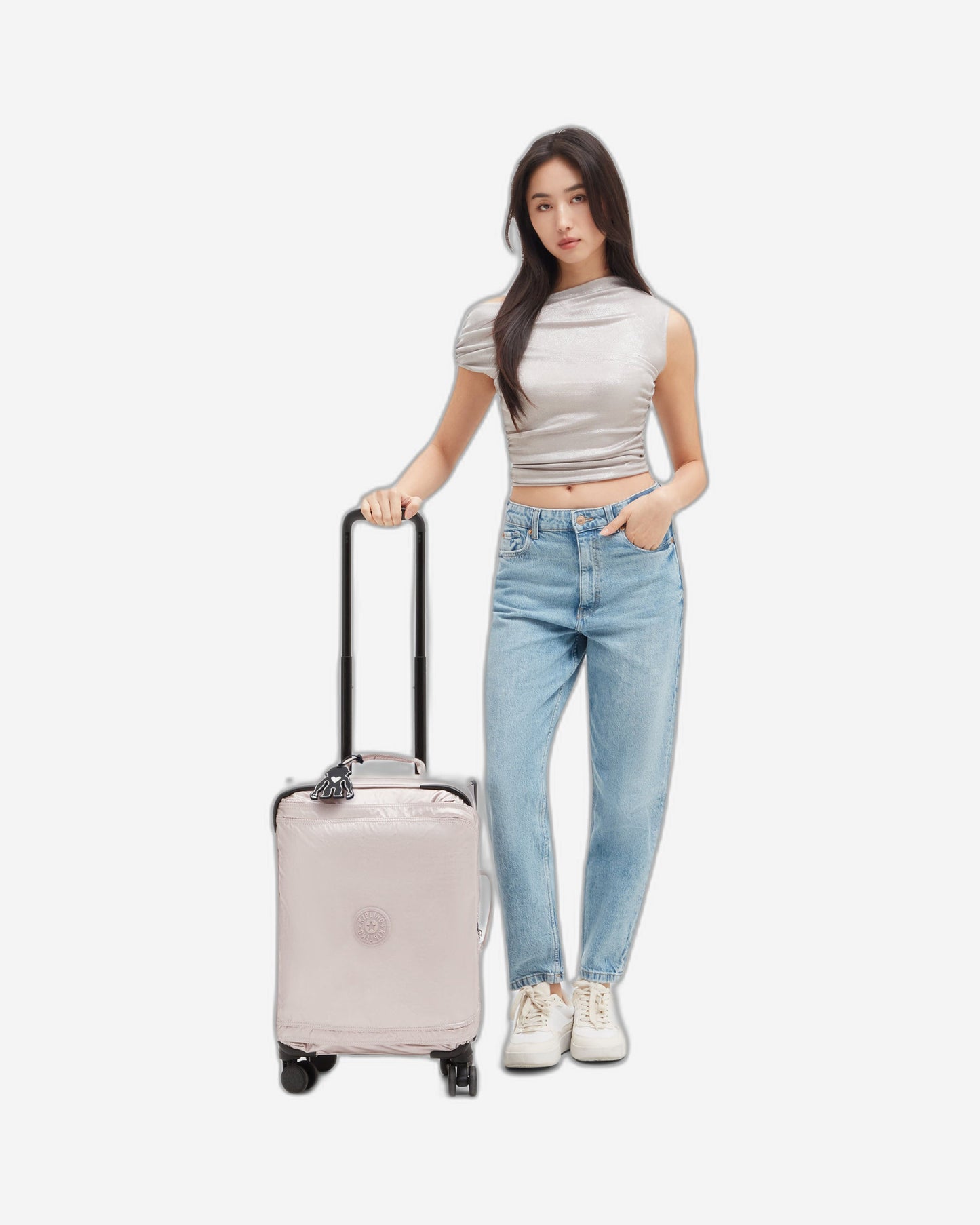 Kipling Spontaneous S Metallic Glow Small Cabin Wheeled Luggage C2I7997-48I