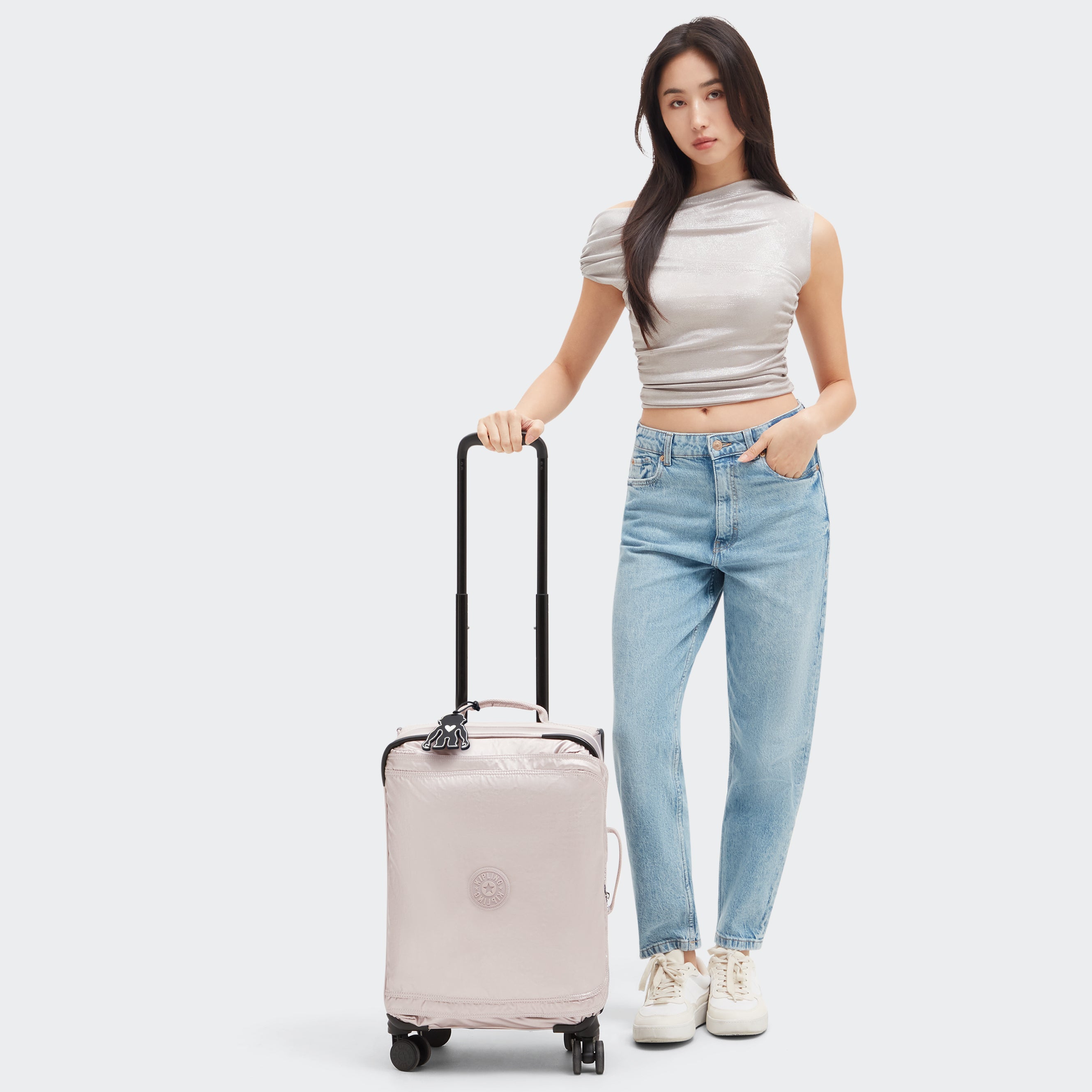 Kipling Spontaneous S Metallic Glow Small Cabin Wheeled Luggage C2I7997-48I