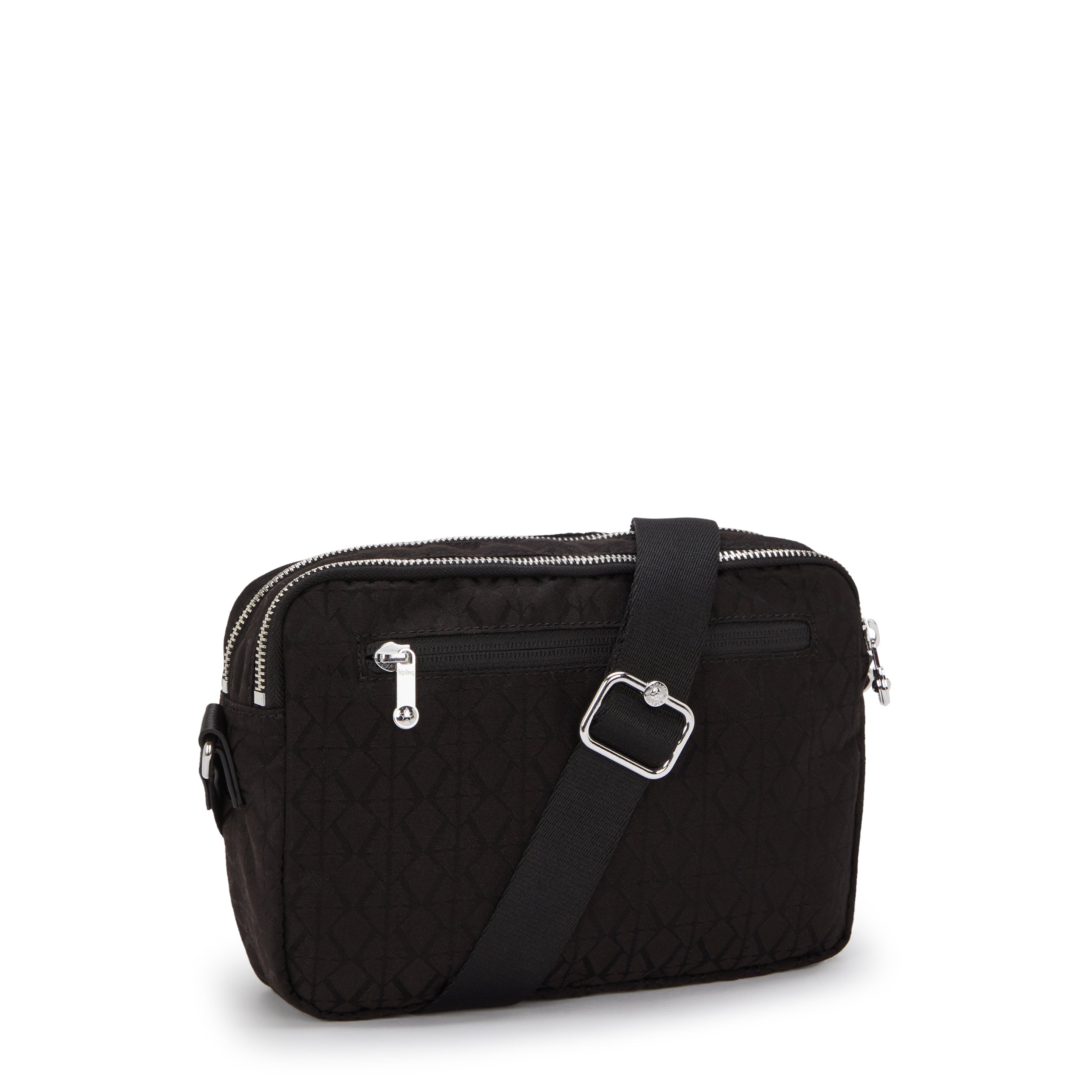 Kipling Abanu M Noir Sign Jq Medium crossbody I8024-4NW