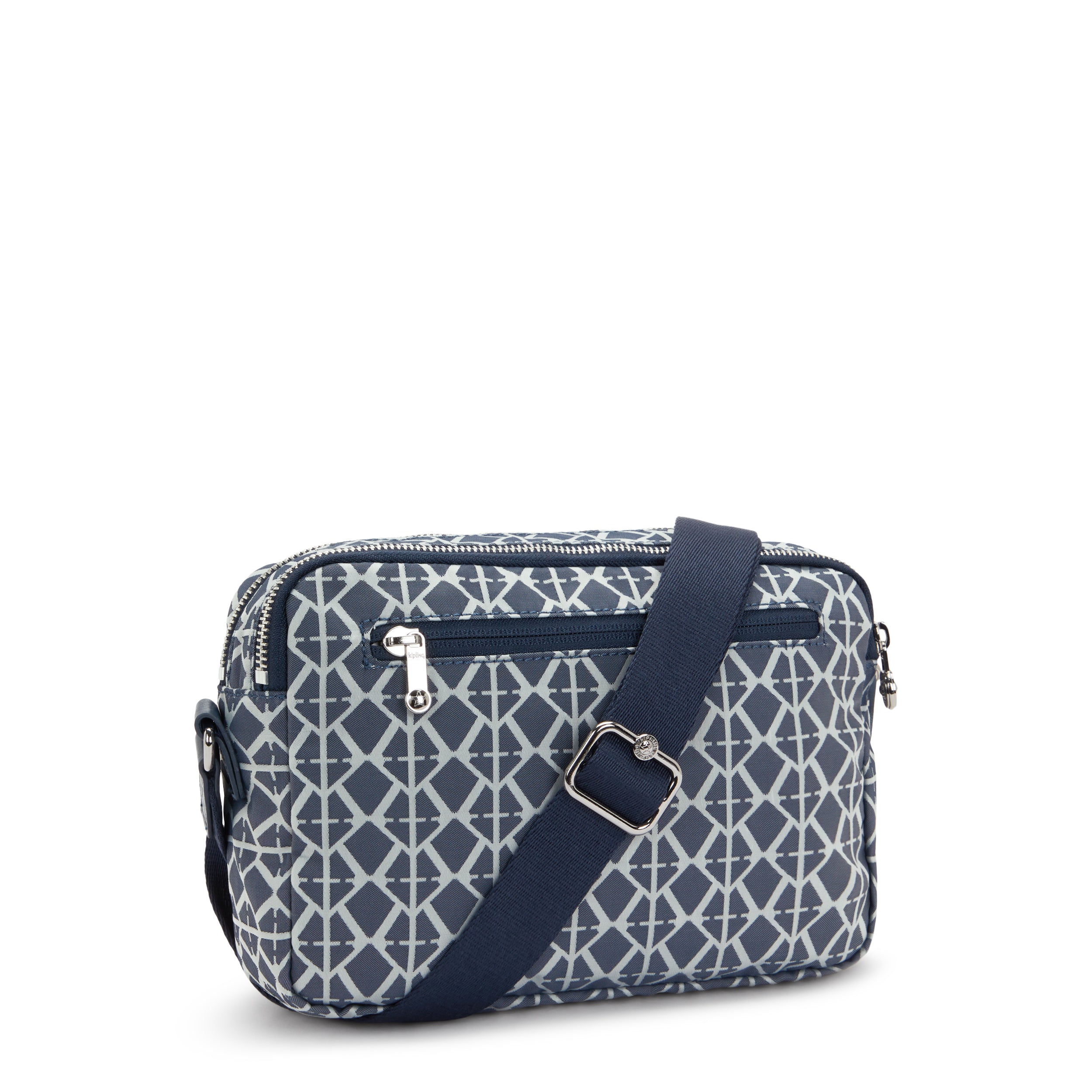 Kipling Abanu M Navy Sign Jq Medium crossbody I8024-8DM