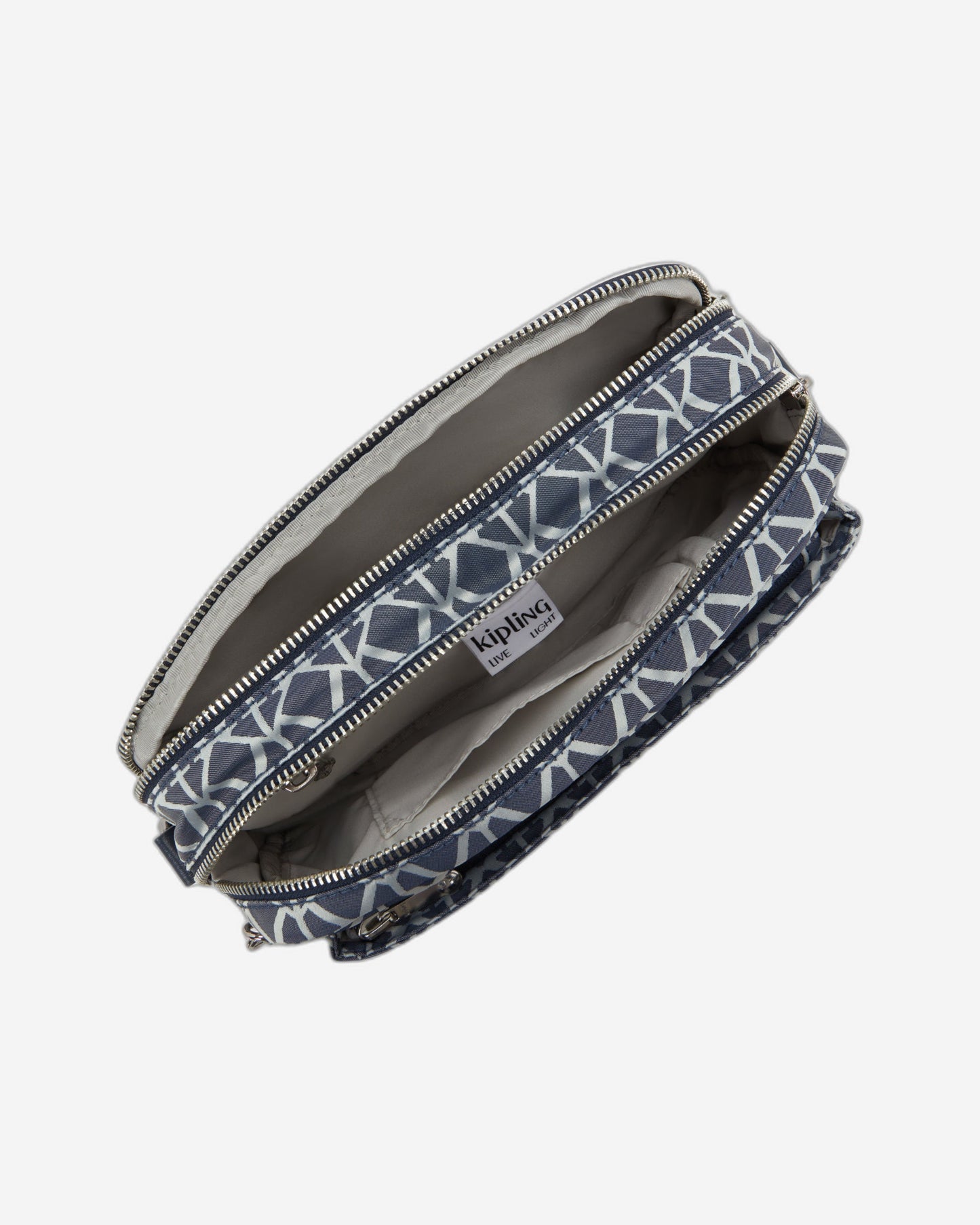 Kipling Abanu M Navy Sign Jq Medium crossbody I8024-8DM