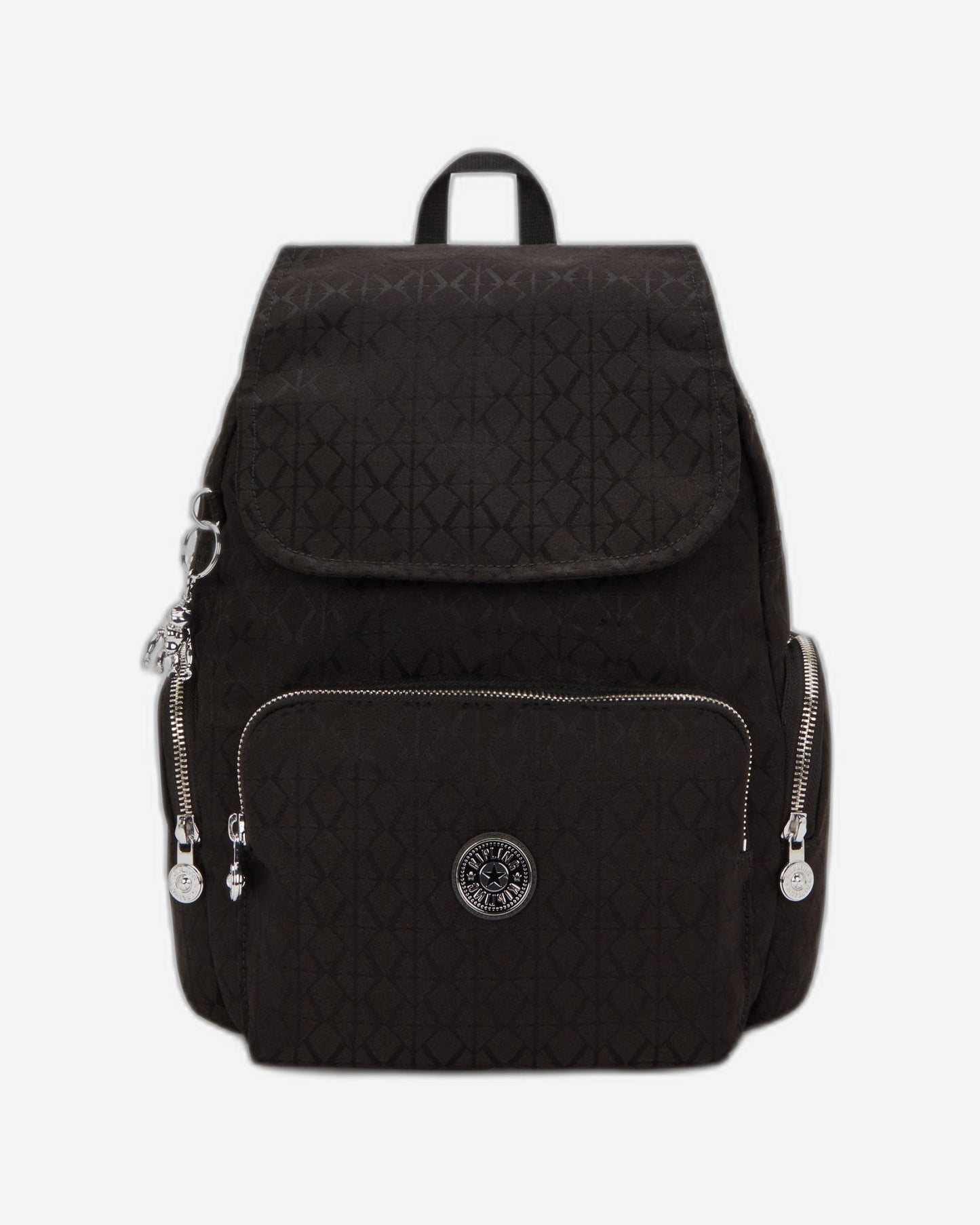 Kipling City Zip S Noir Sign Jq Small backpack I8029-4NW