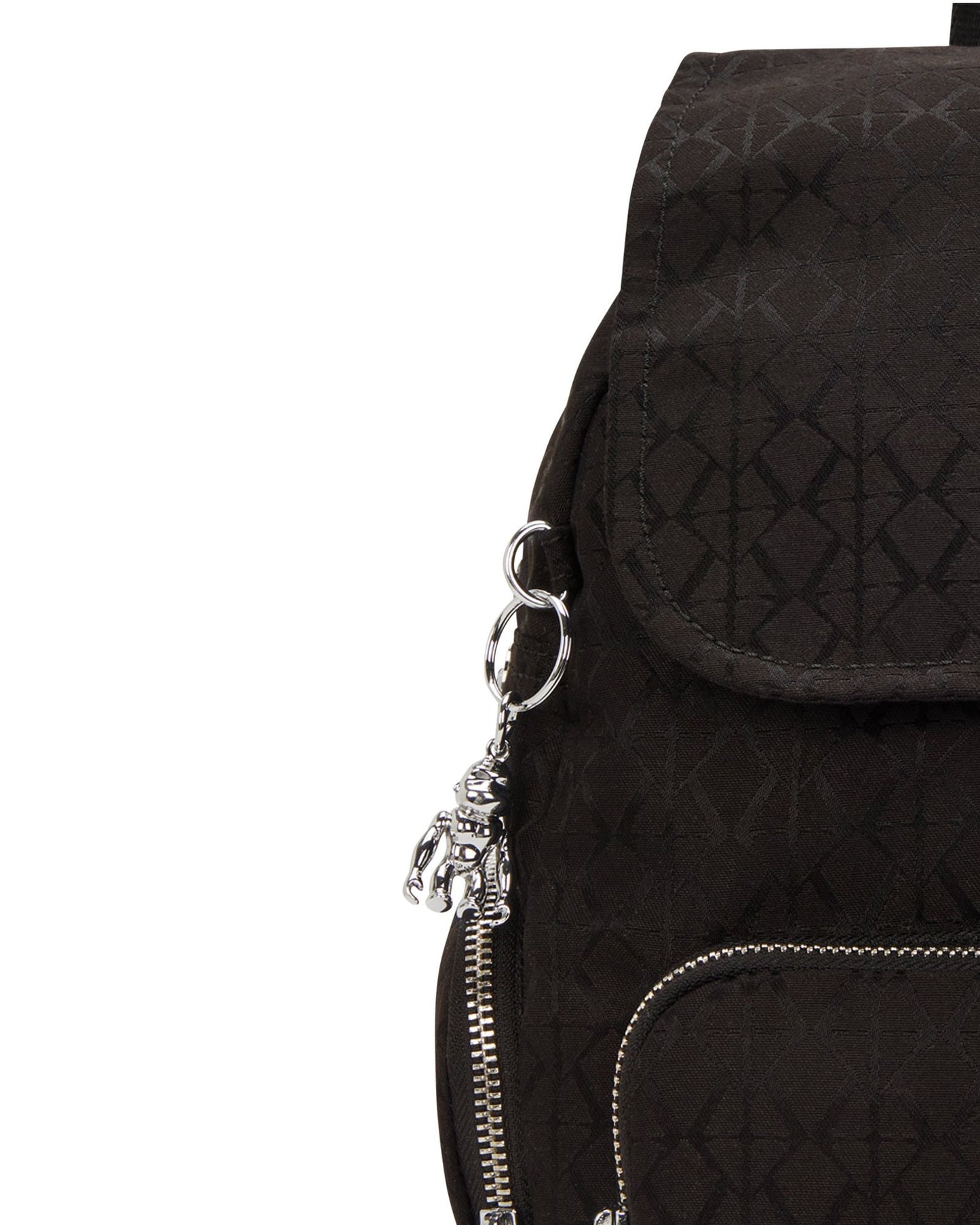 Kipling City Zip S Noir Sign Jq Small backpack I8029-4NW