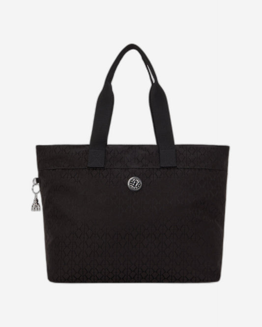 Kipling Colissa Up Noir Sign Jq Large Tote I8030-4NW