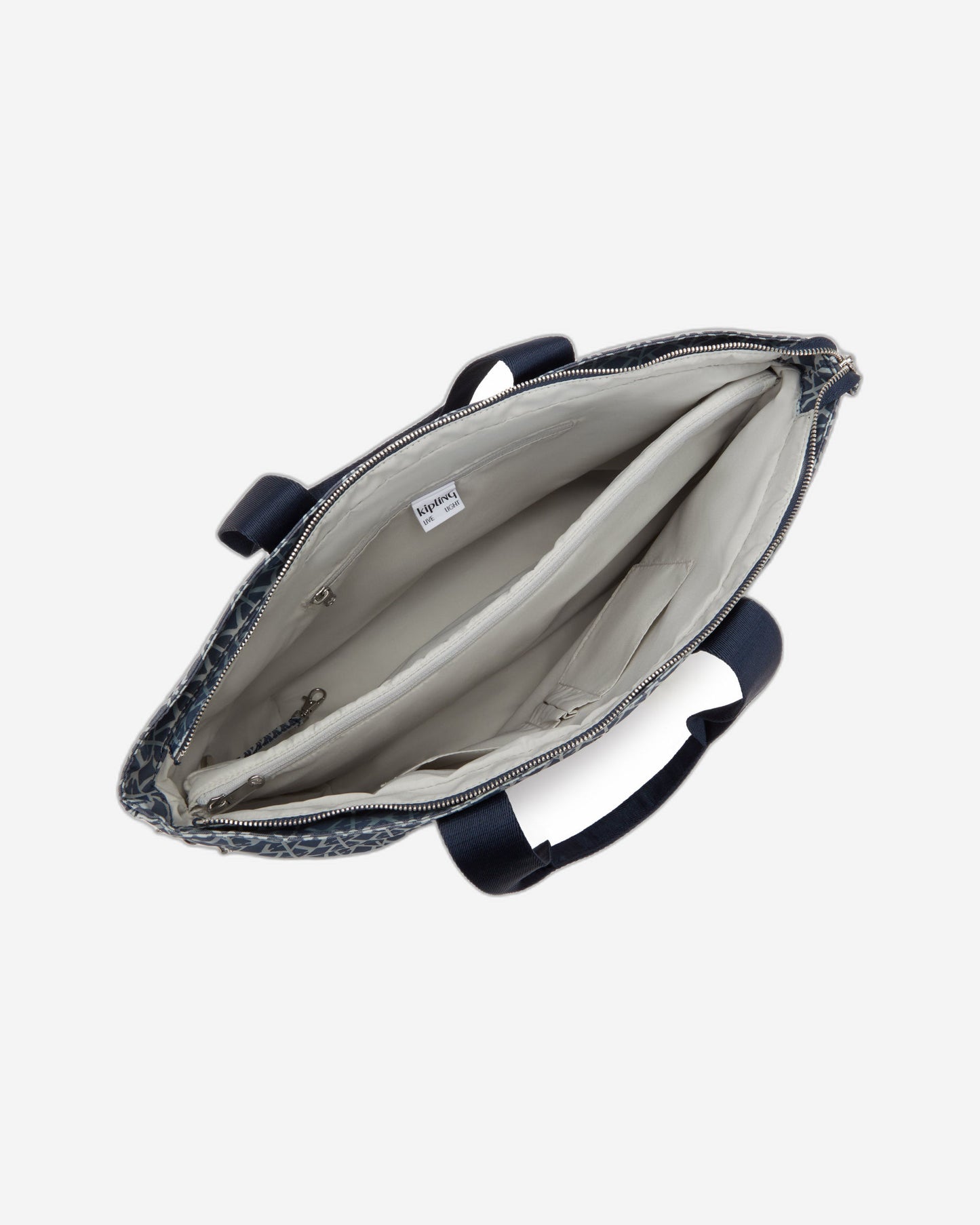 Kipling Colissa Up Navy Sign Jq Large Tote I8030-8DM