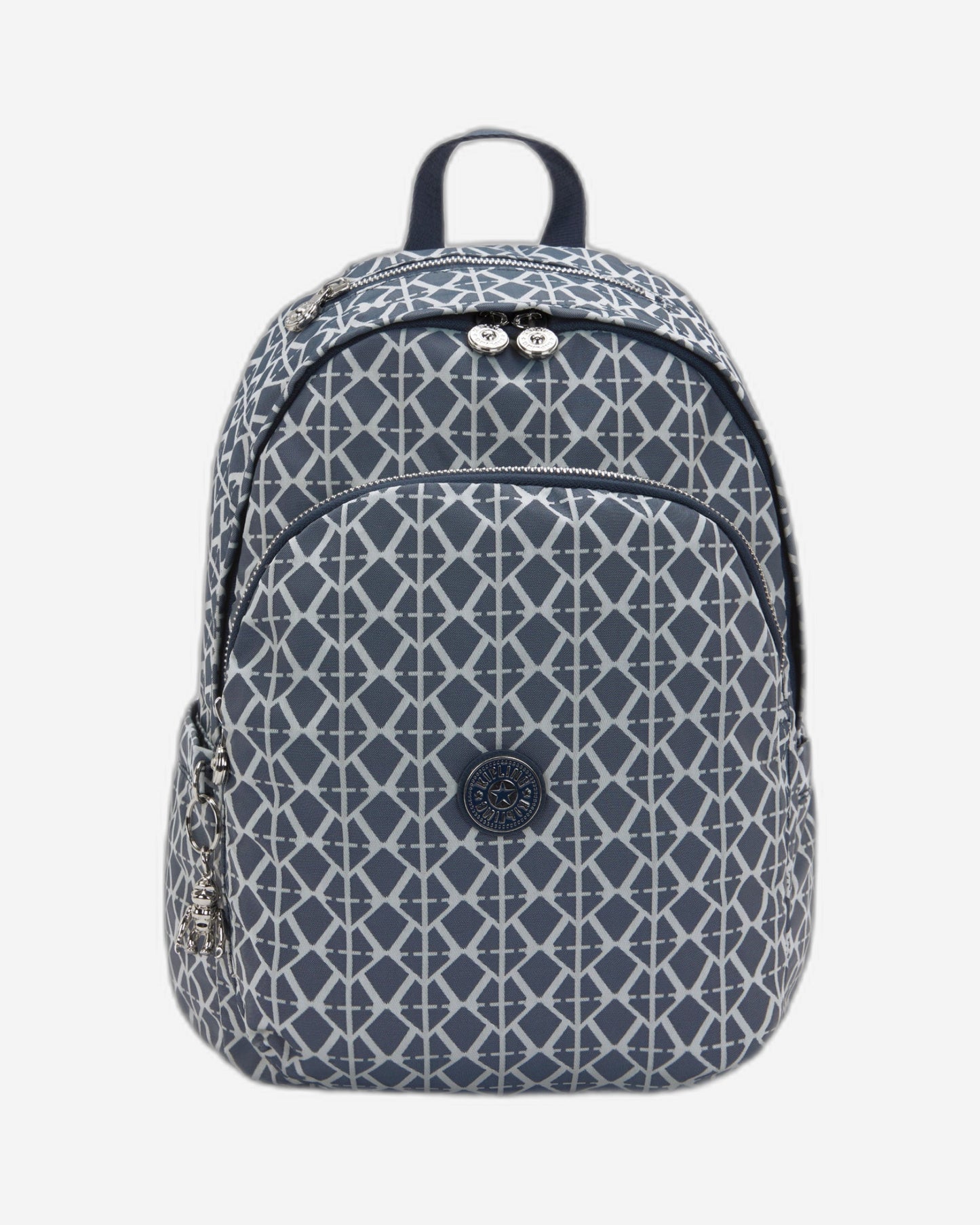 Kipling Delia Navy Sign Jq Medium Backpack I8034-8DM