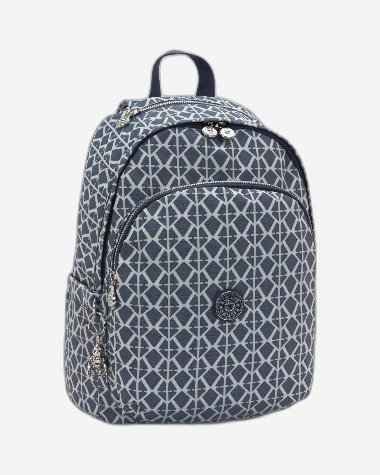 Kipling Delia Navy Sign Jq Medium Backpack I8034-8DM