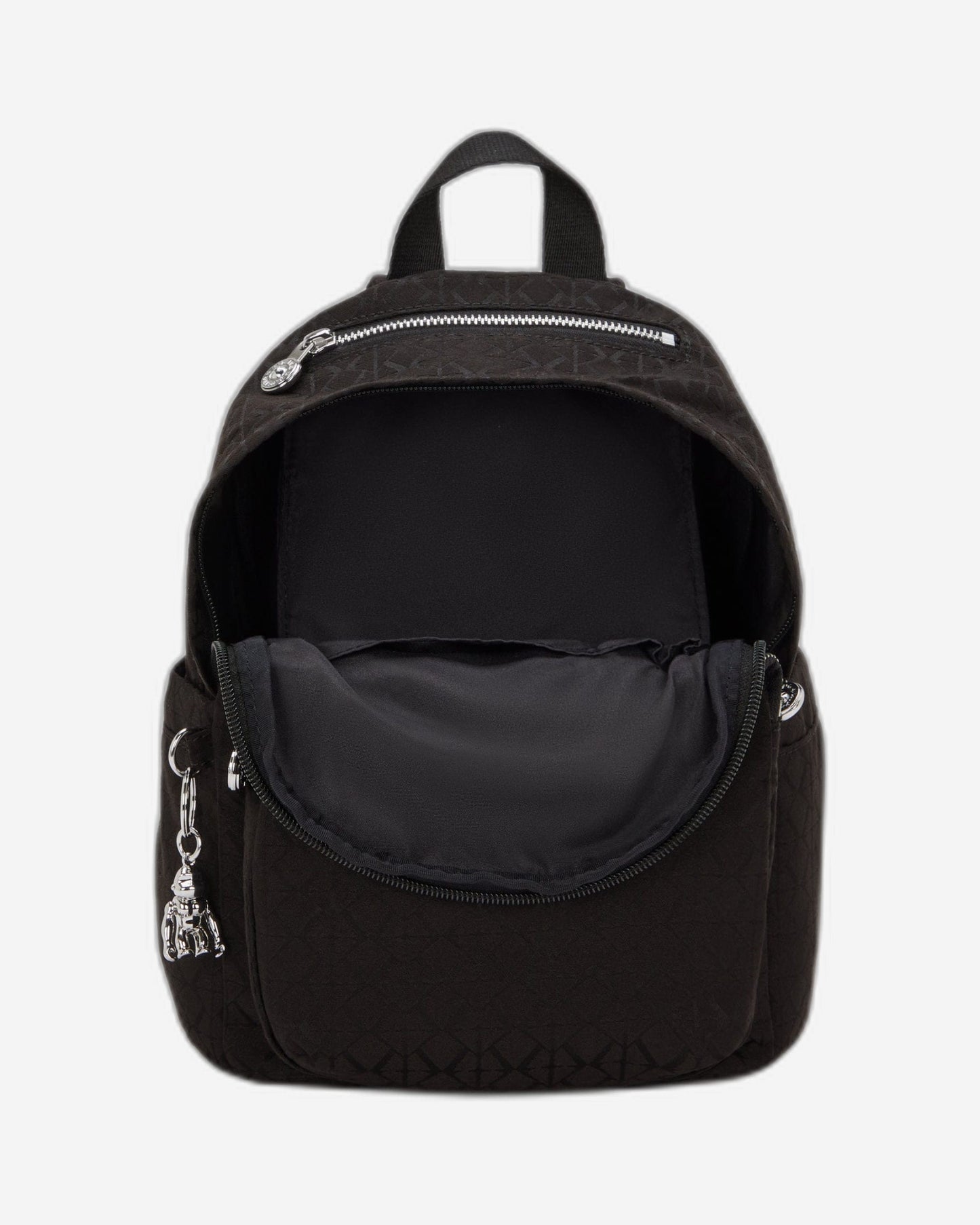 Buy Kipling Delia Mini Noir Sign Jq Small Backpack I8035-4NW Online in UAE