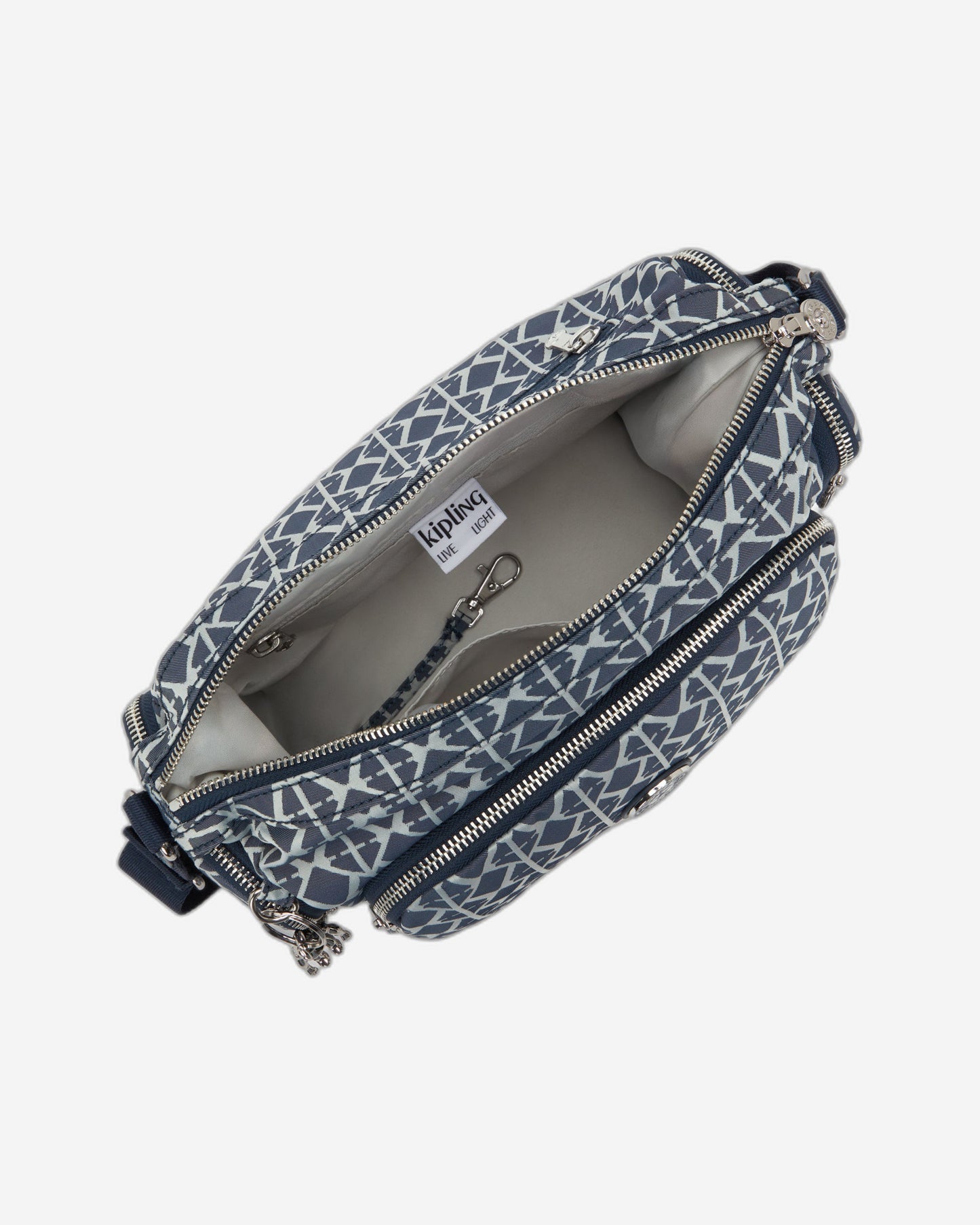 Kipling Gabb S Navy Sign Jq Medium crossbody I8039-8DM